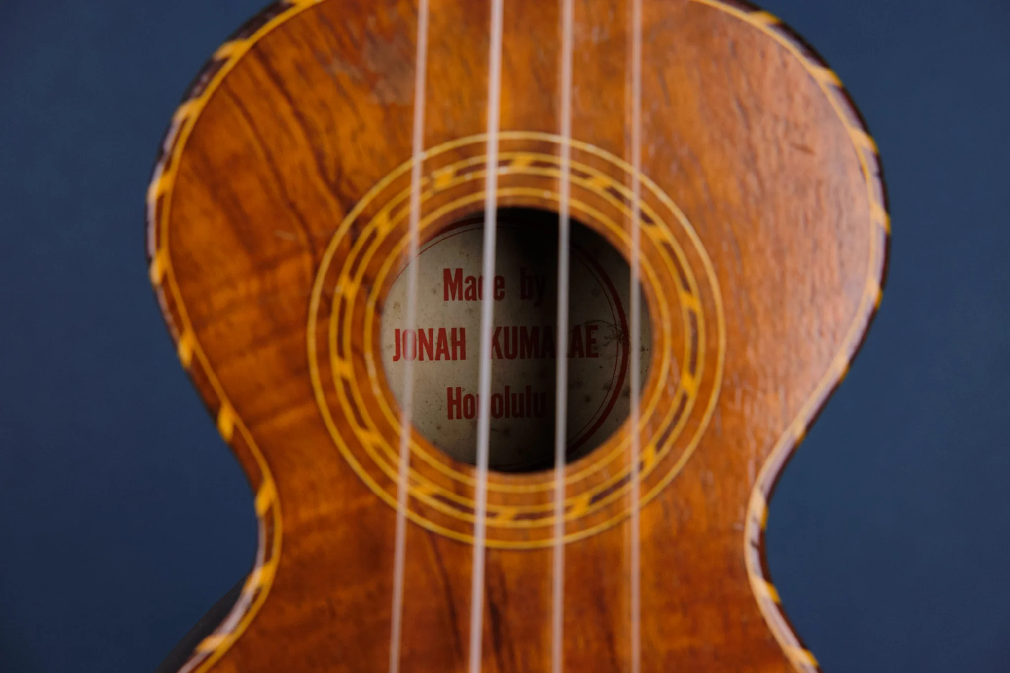1920s Kumalae Gold Award Soprano Ukulele Koa - Image 6