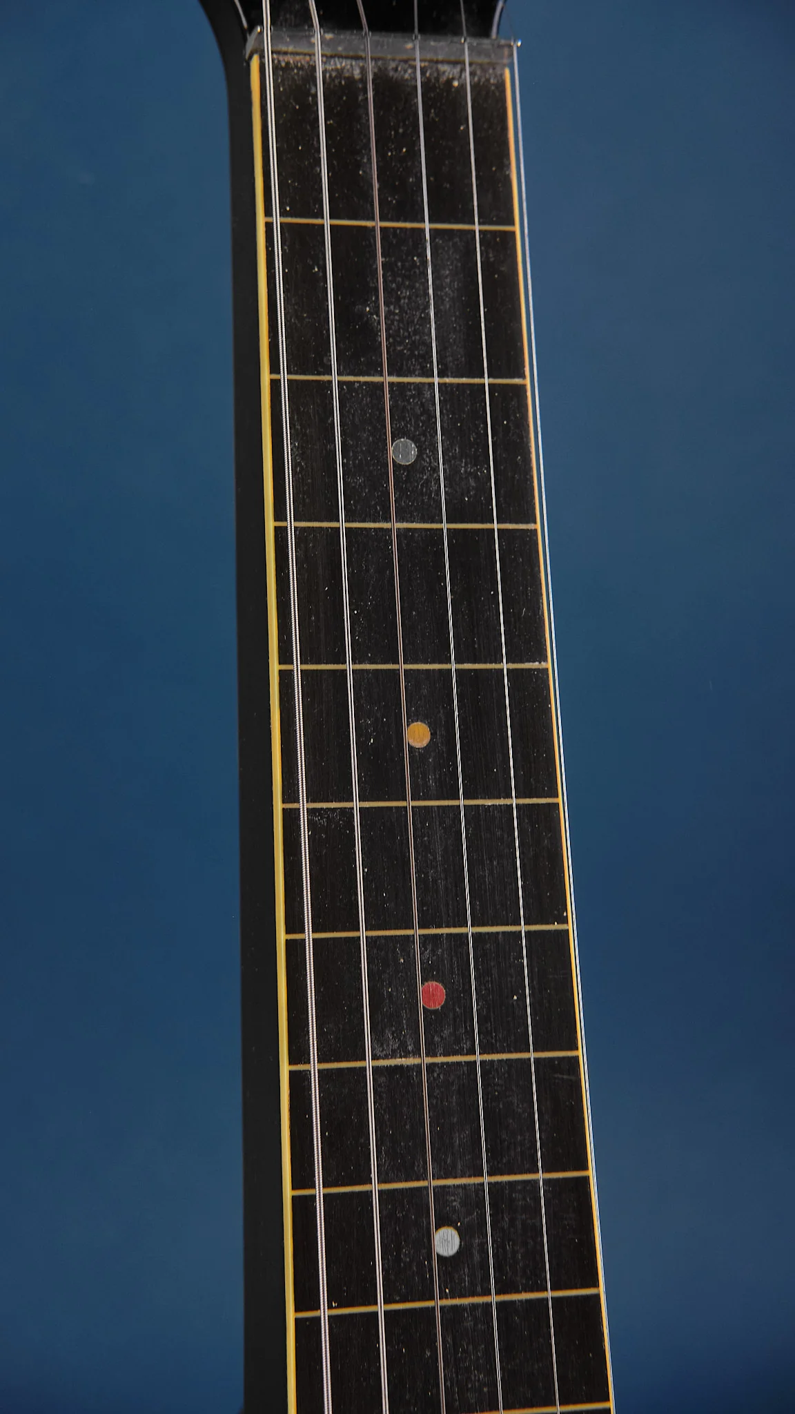 1950s Maxim Lap Steel Black - Image 6
