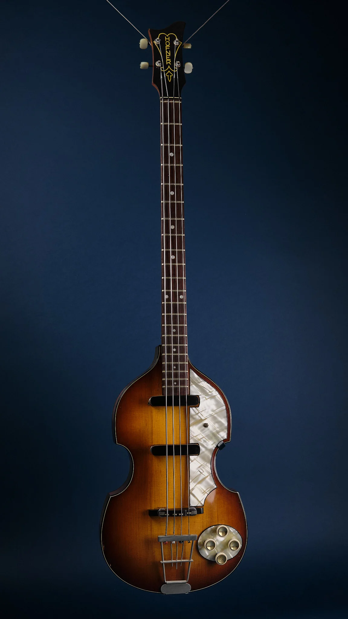 1958 Hofner 500/1 Violin Bass Sunburst - Image 4