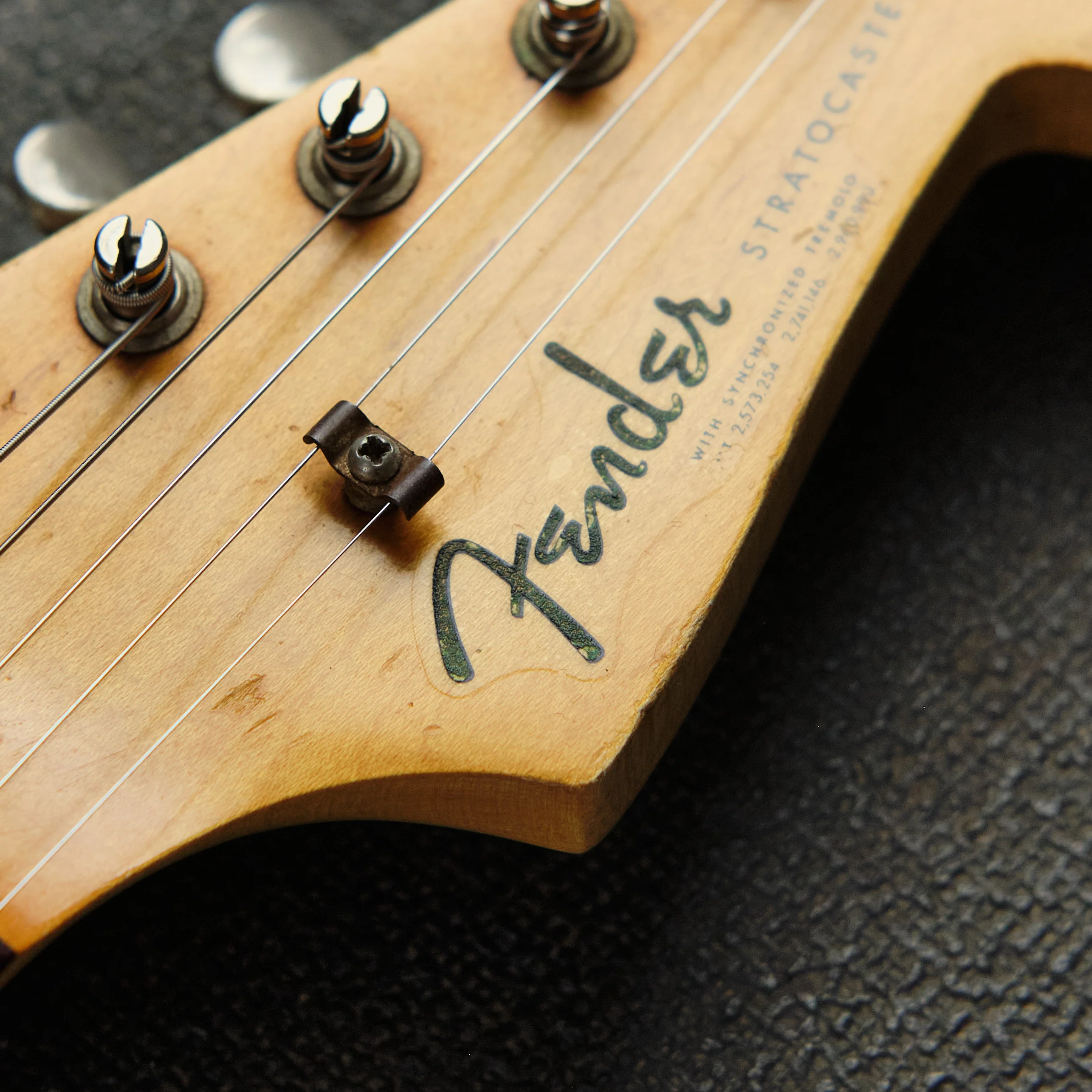 1963/64 Fender Stratocaster L Series Sonic Blue Refin - Image 15
