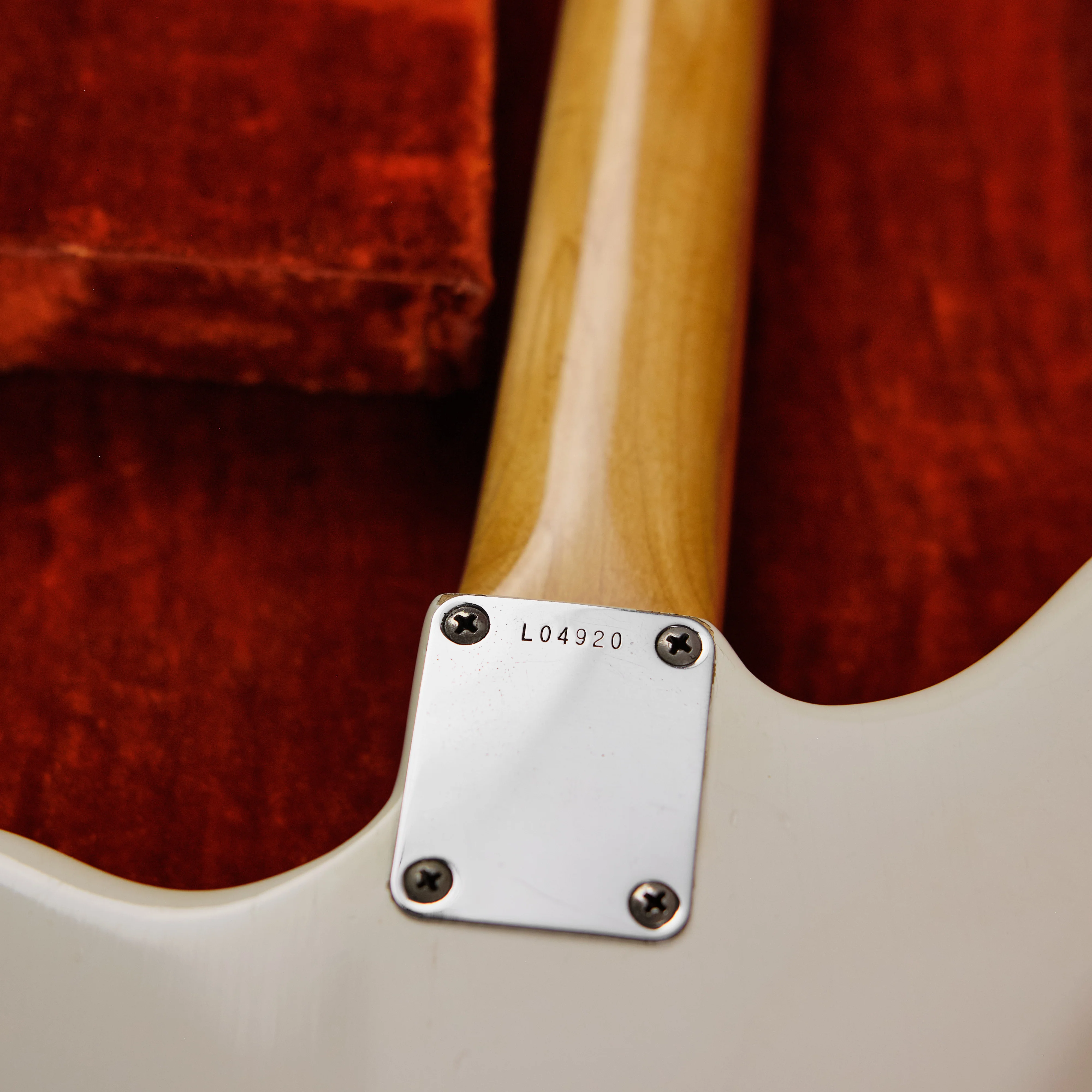 1963 Fender Jaguar Olympic White Matching Headstock - Image 17