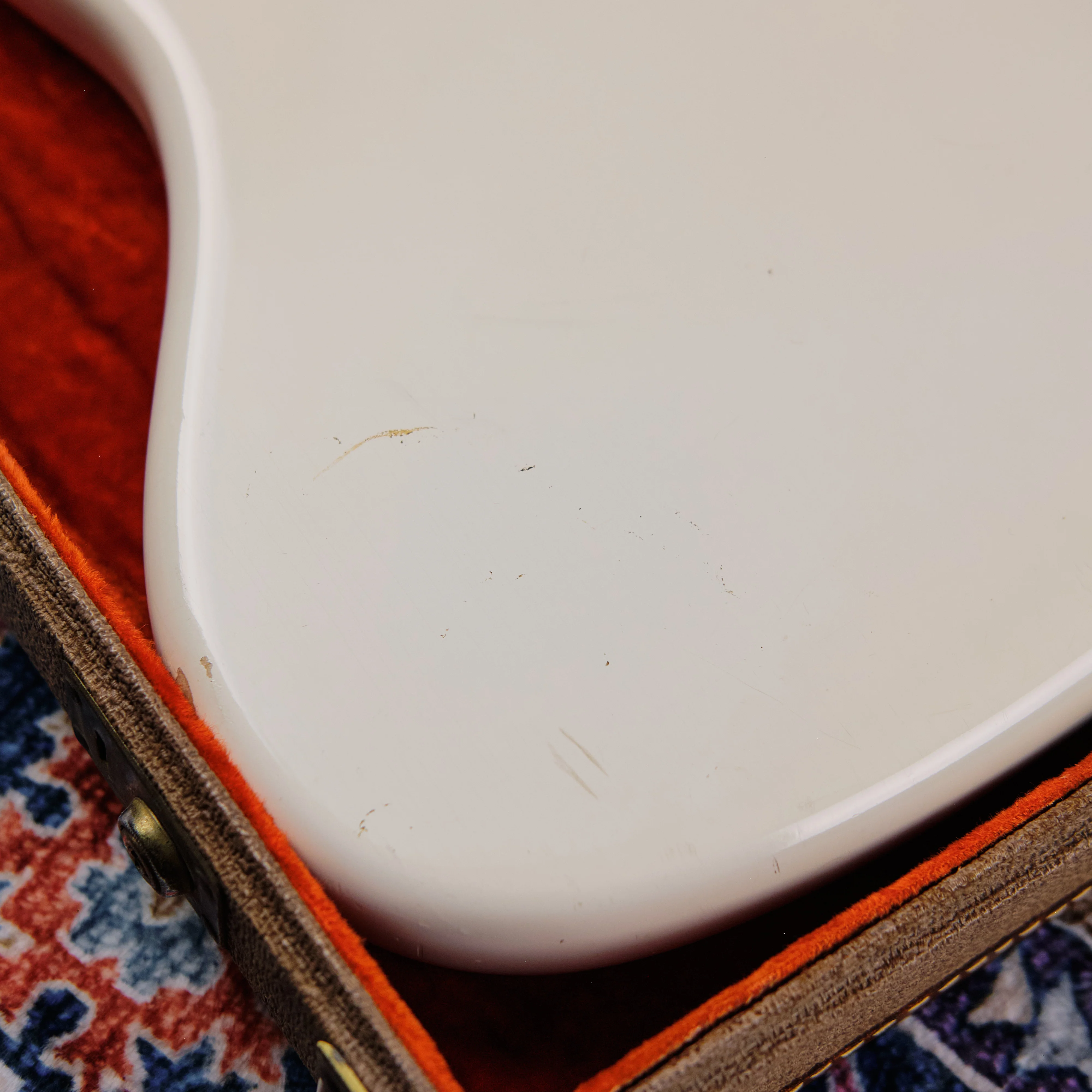 1963 Fender Jaguar Olympic White Matching Headstock - Image 18