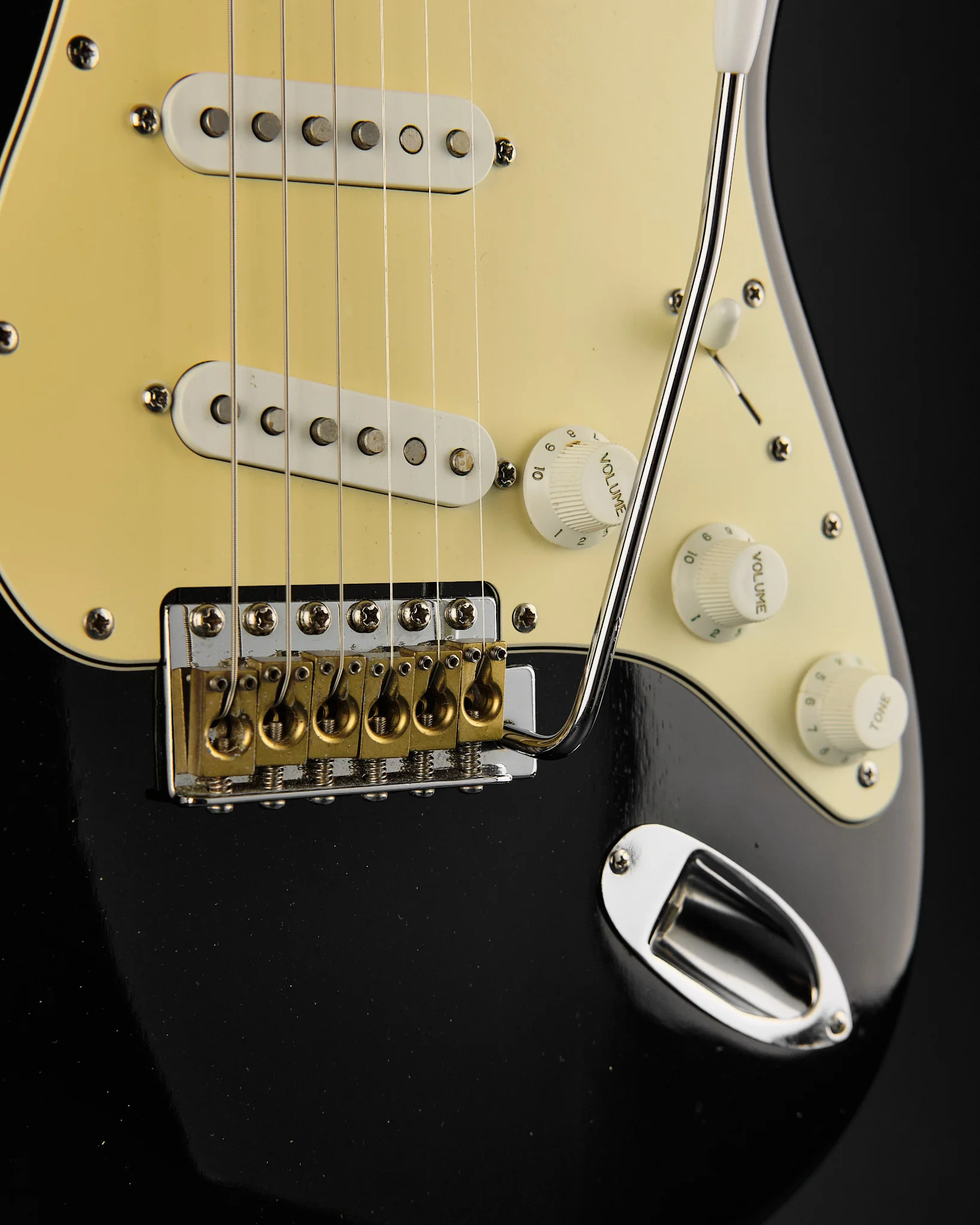 1970s Pearl S-Style Black - Image 9