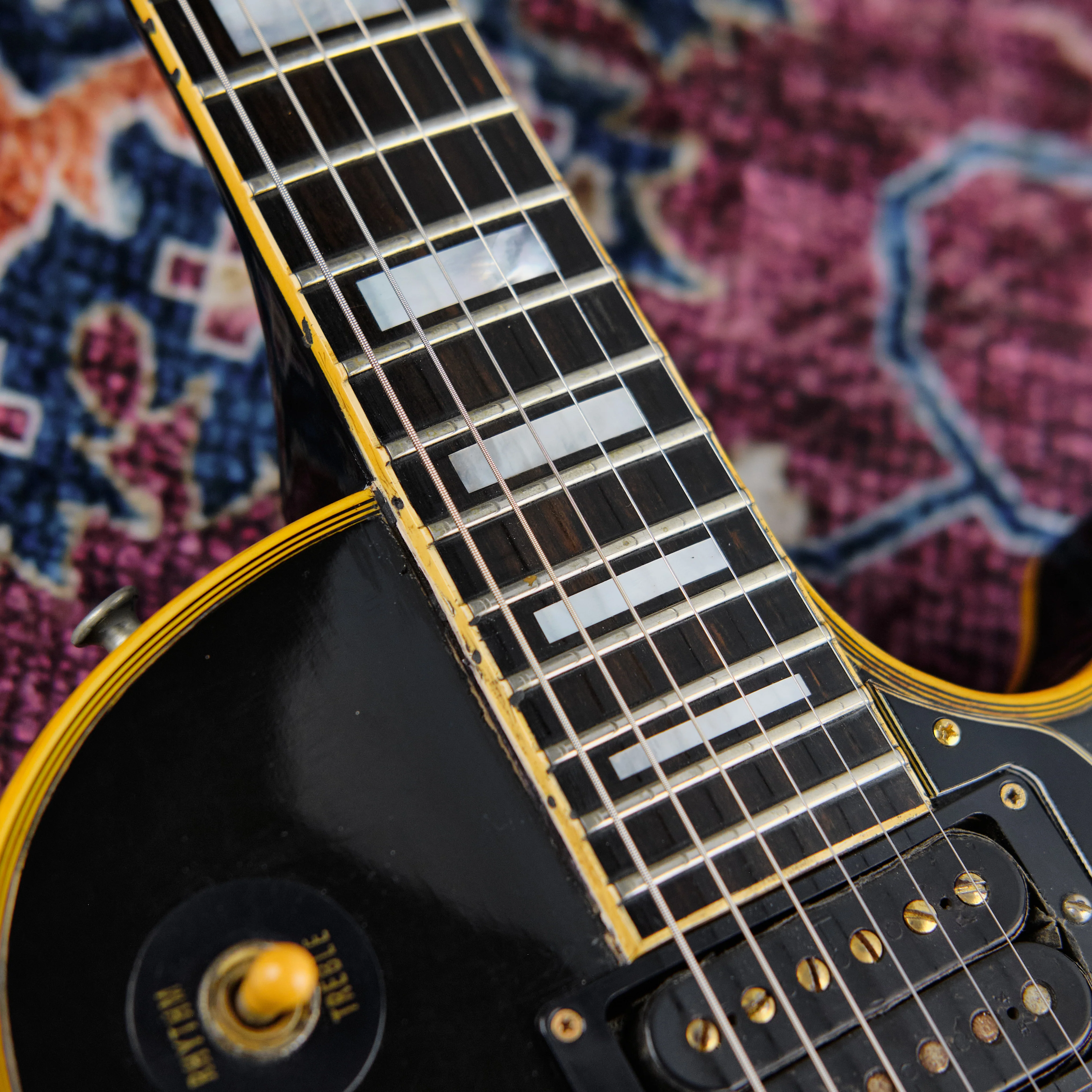 1972 Gibson Les Paul Custom 'Black Beauty' Ebony - Image 14