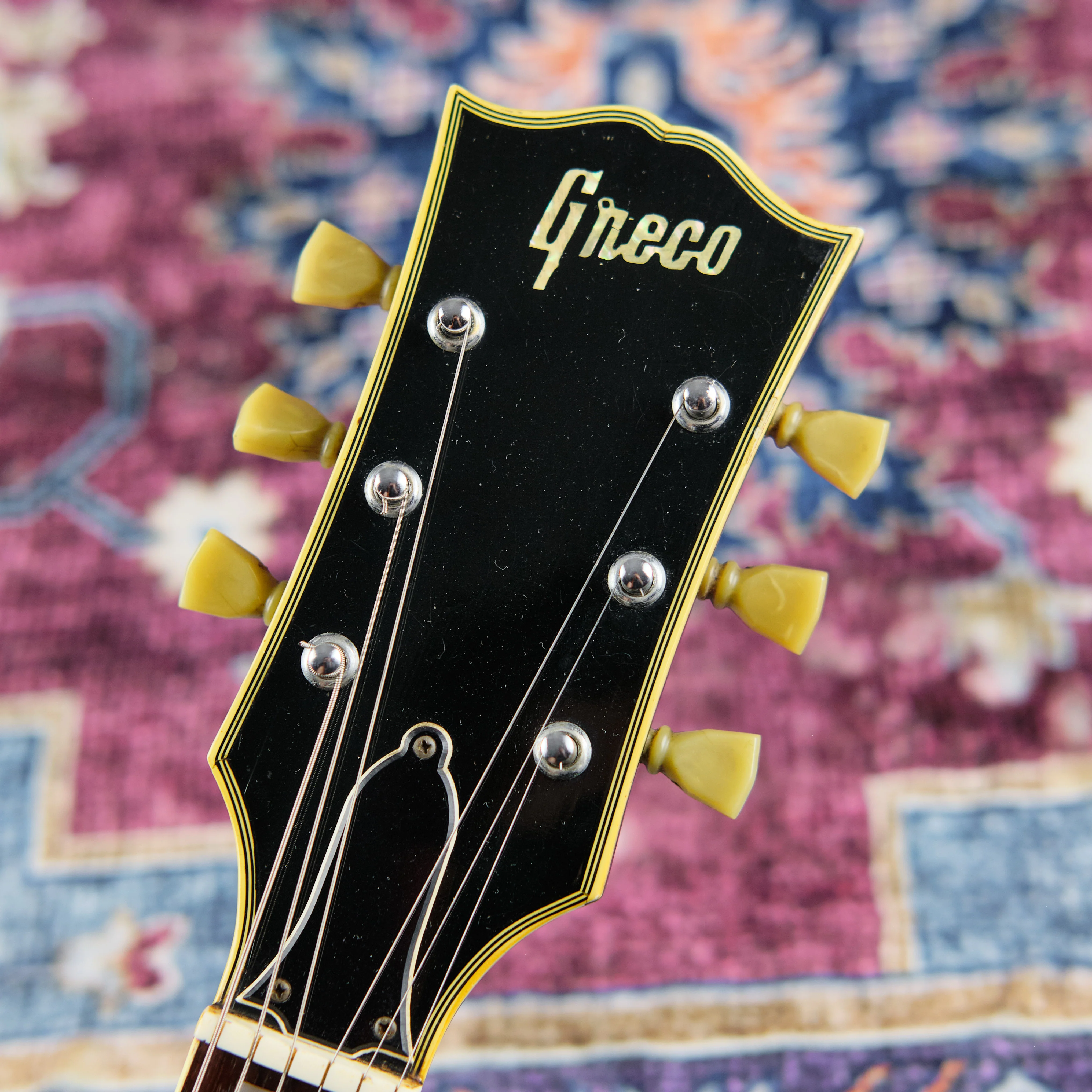 1973 Greco EG-360B Les Paul Custom Black - Image 2