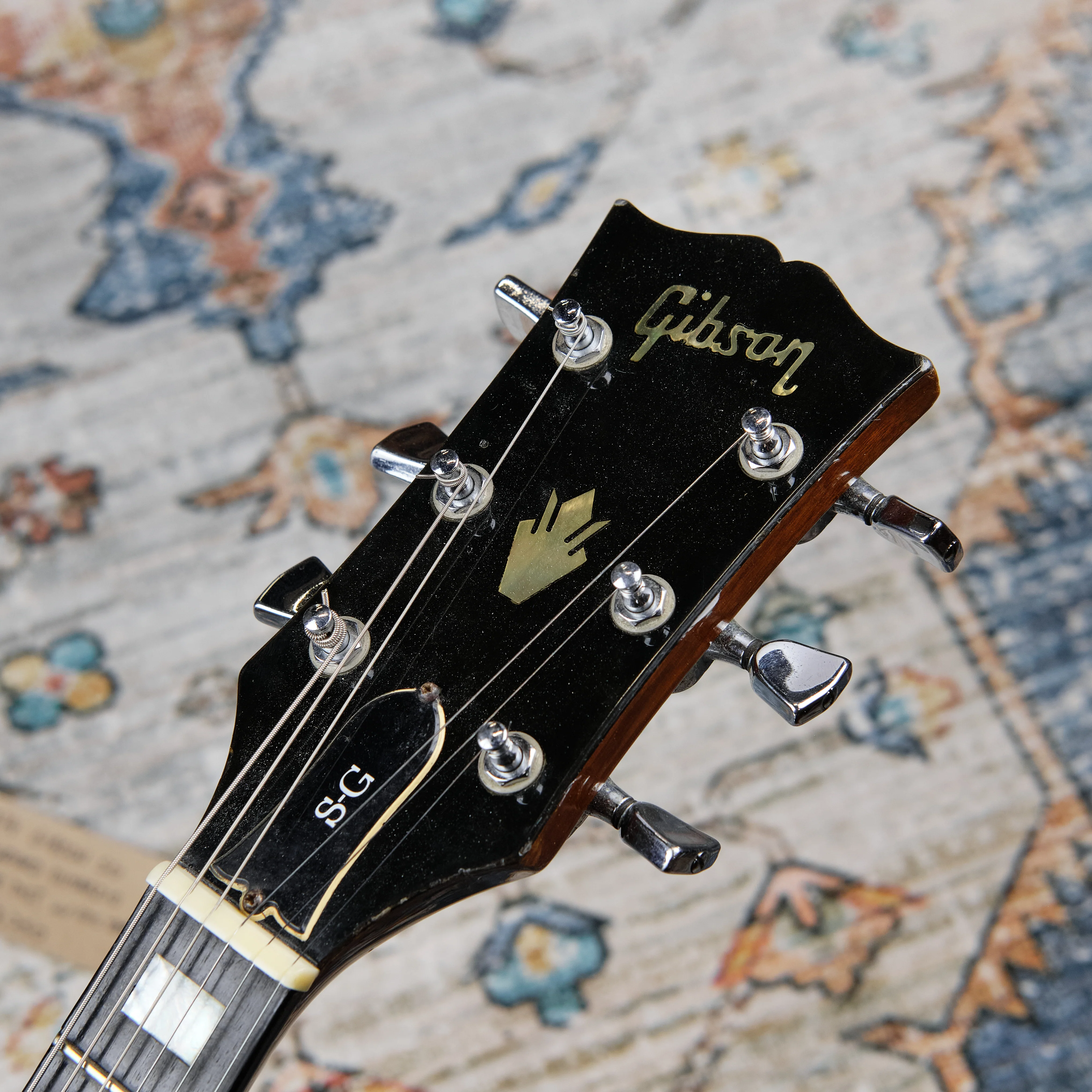 1974 Gibson SG Standard Walnut DiMarzio Super Distortions - Image 7