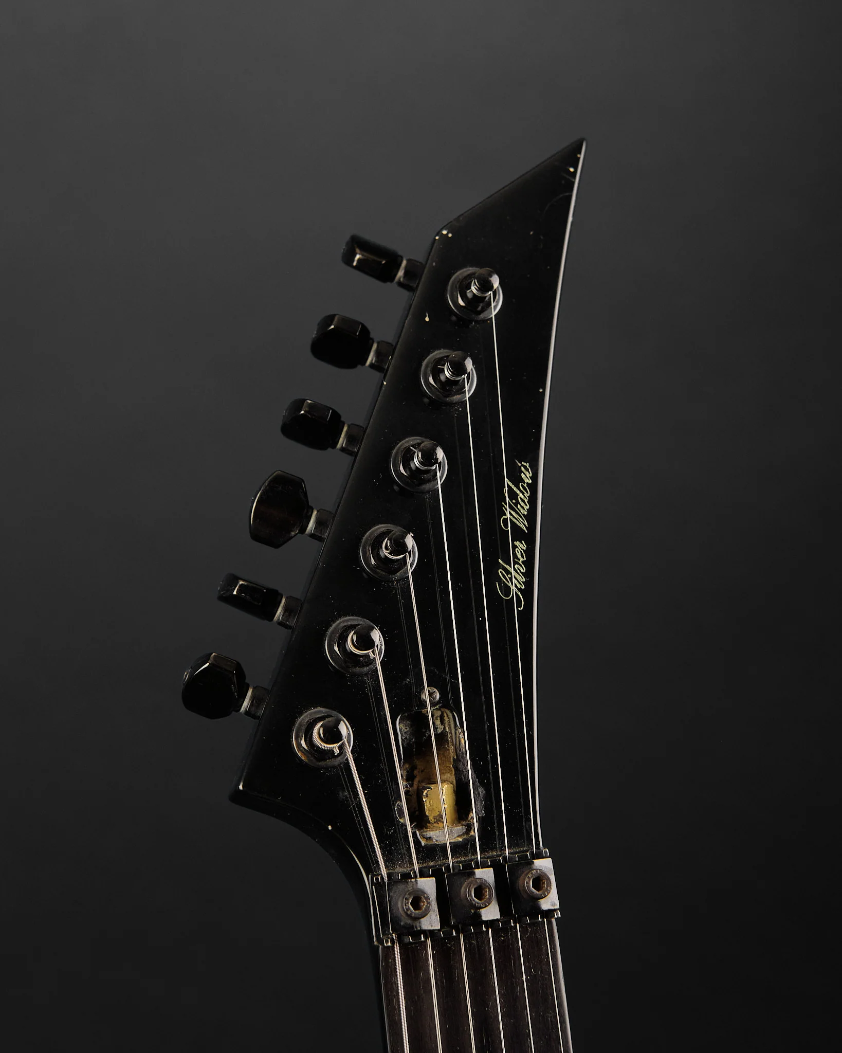 1980s 48th St Custom Guitars Silver Widow (Second-Hand) - Image 2