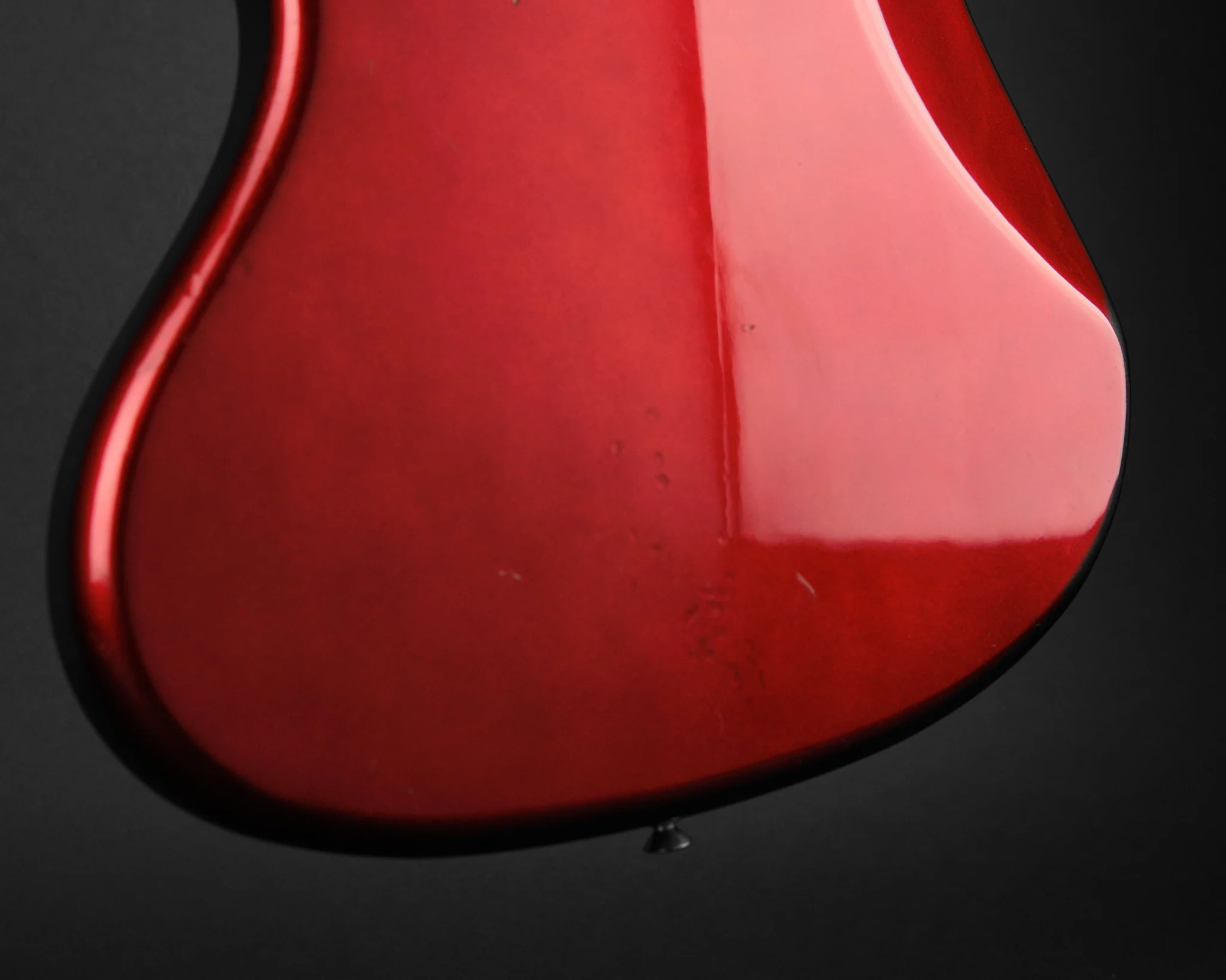 1986 Fender MIJ JB-406 Jazz Bass Candy Apple Red - Image 12