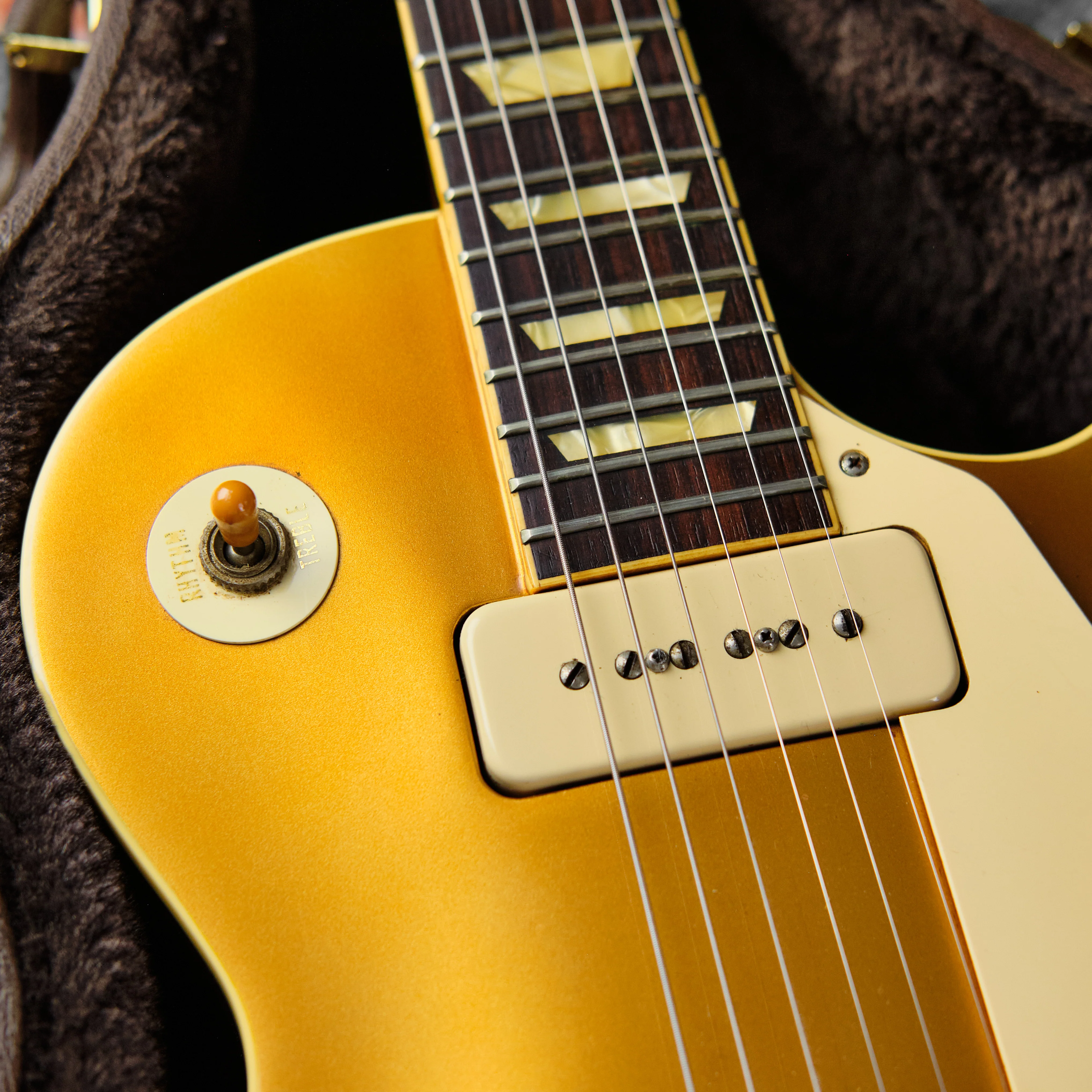 1990 Orville by Gibson Les Paul Standard '54 Reissue Gold Top - Image 6