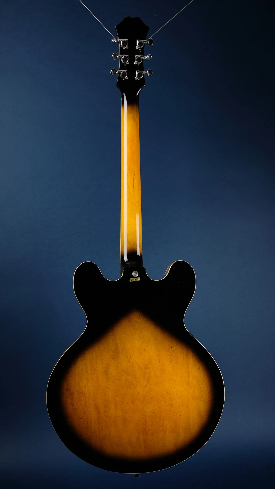 1990s Samick EP-SA Brown Sunburst - Image 5