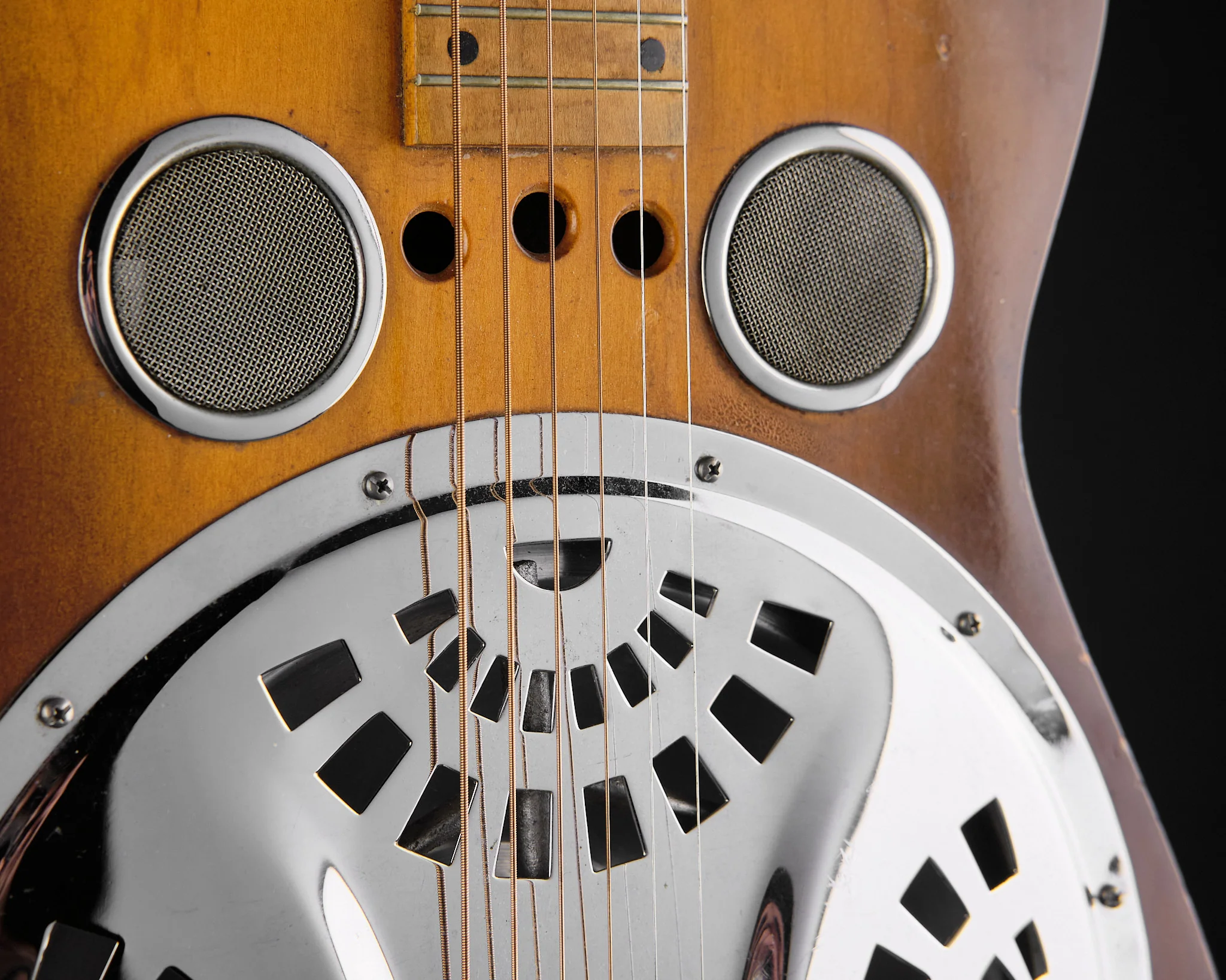 1991 Dobro Hound Dog Sunburst - Image 11