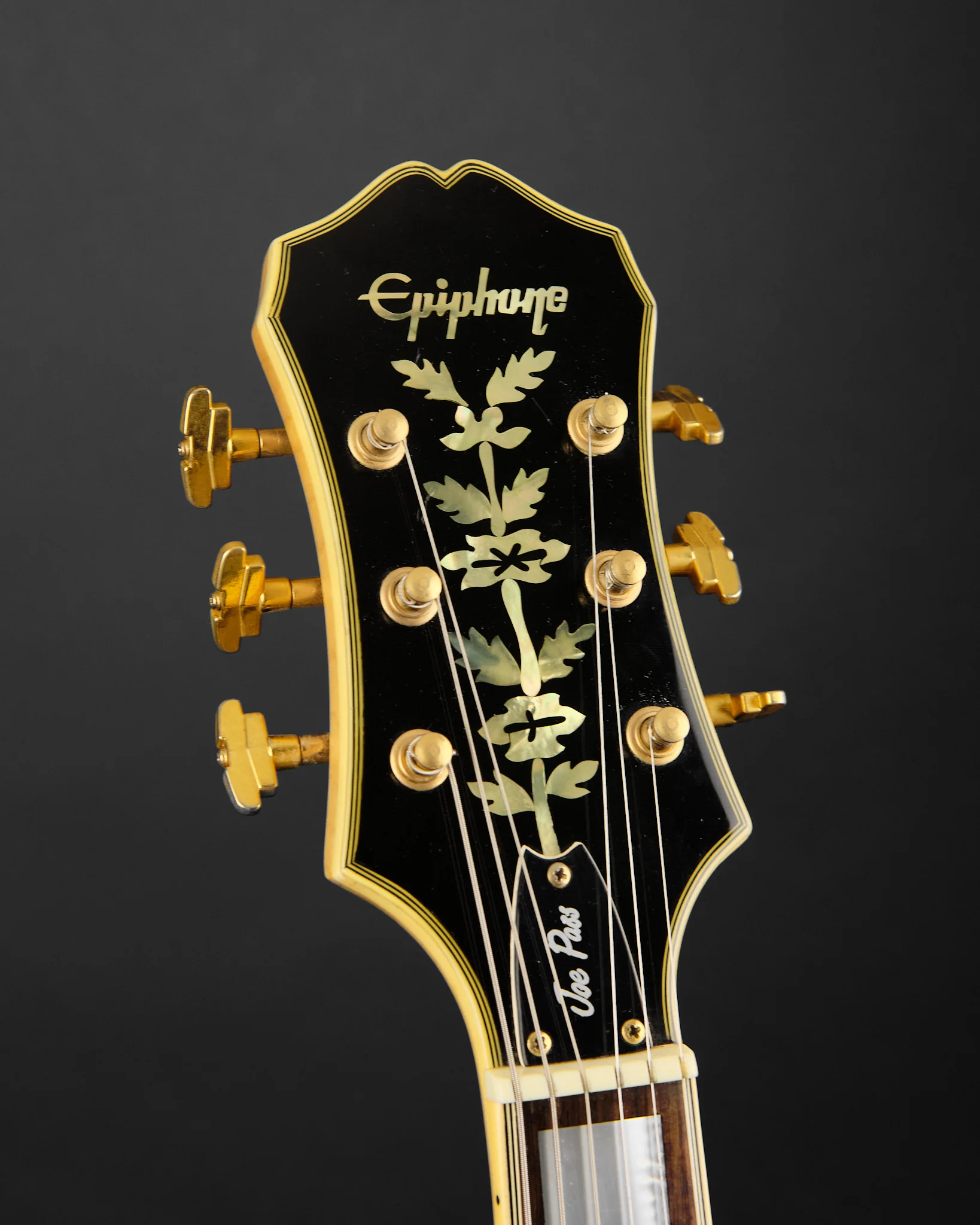 1994 Epiphone Joe Pass Signature Emperor II Natural - Image 2