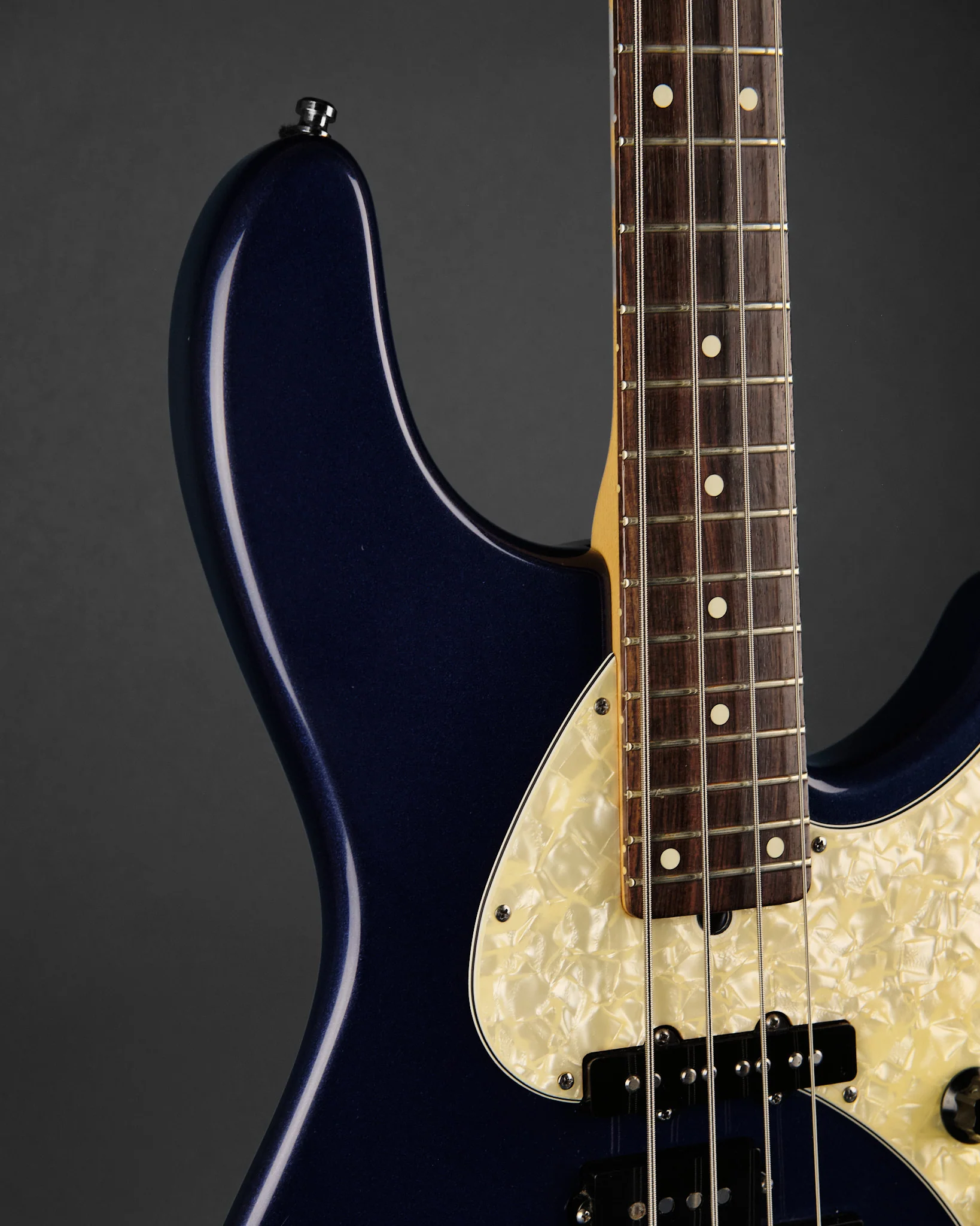 2000 Fender Stu Hamm Urge II Bass Bright Sapphire Metallic - Image 8