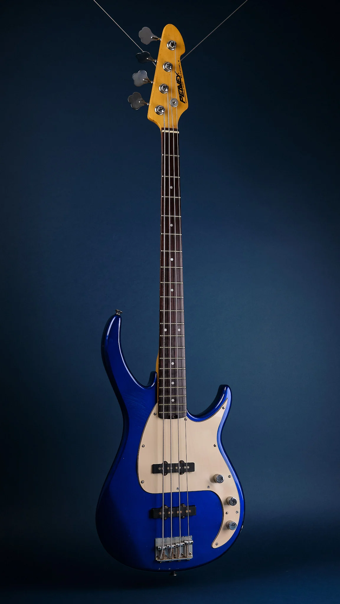 2000s Peavey Milestone III Blue - Image 4