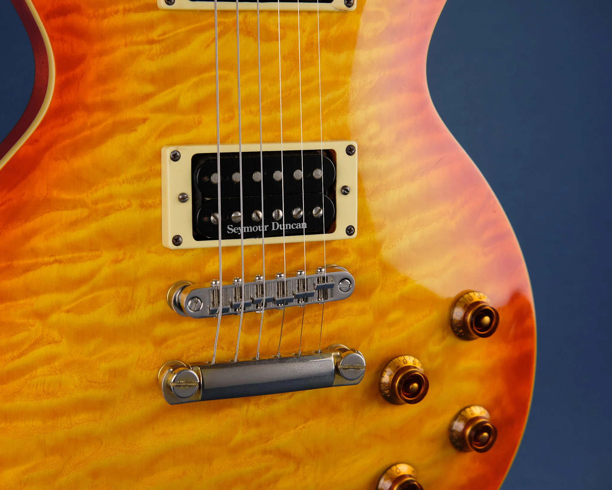 2005 Epiphone Les Paul Ultra Faded Cherry Sunburst - Image 9