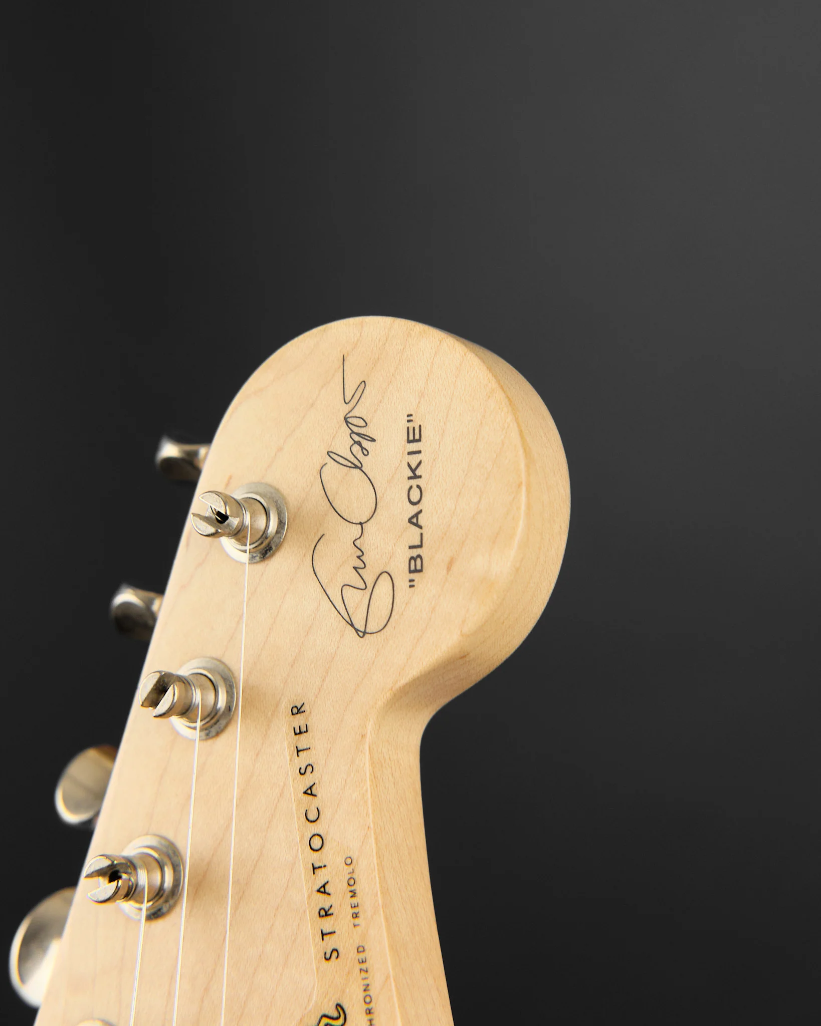 2012 Fender Eric Clapton Artist Series Stratocaster Black - Image 6