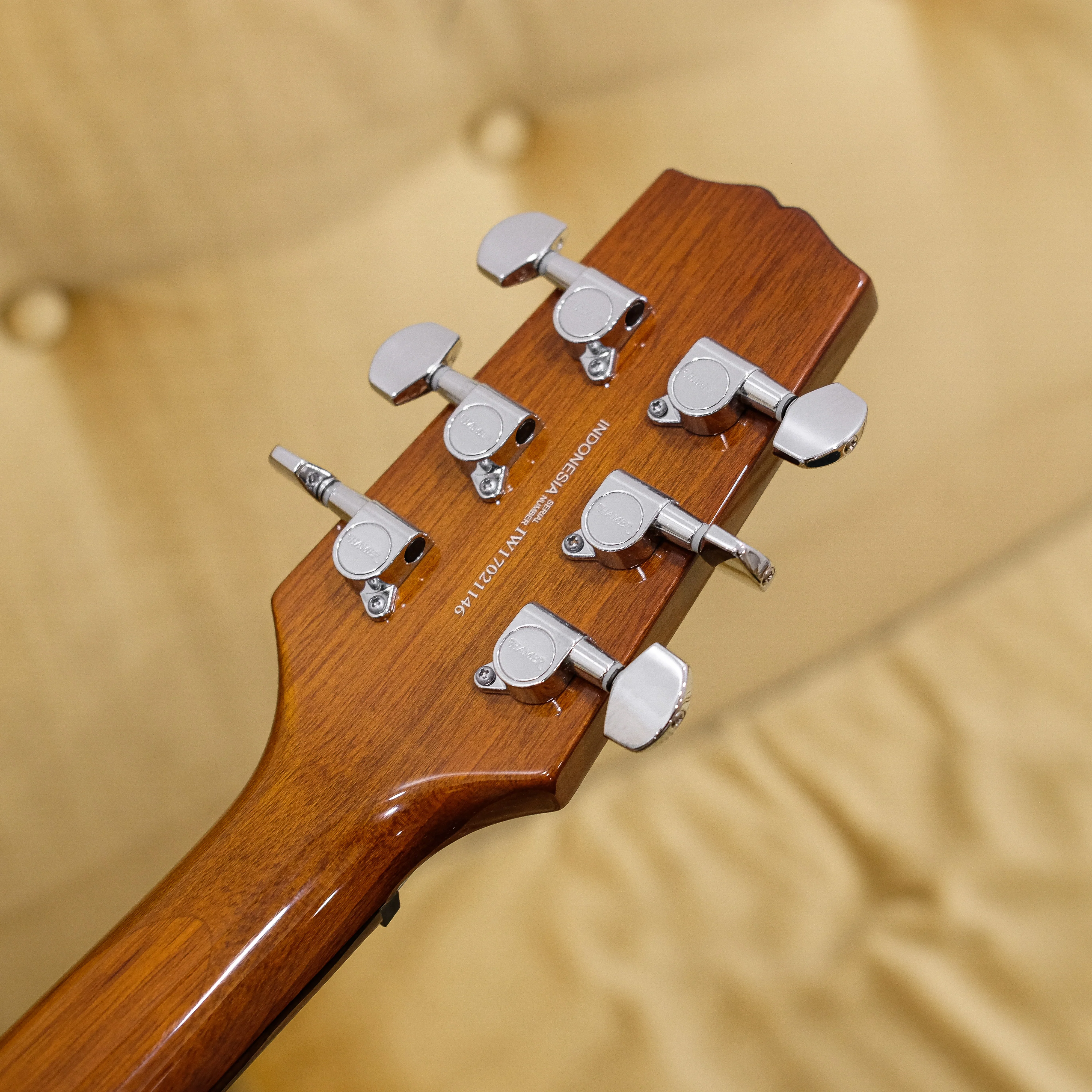 2017 Hamer Special Junior Natural Mahogany - Image 4