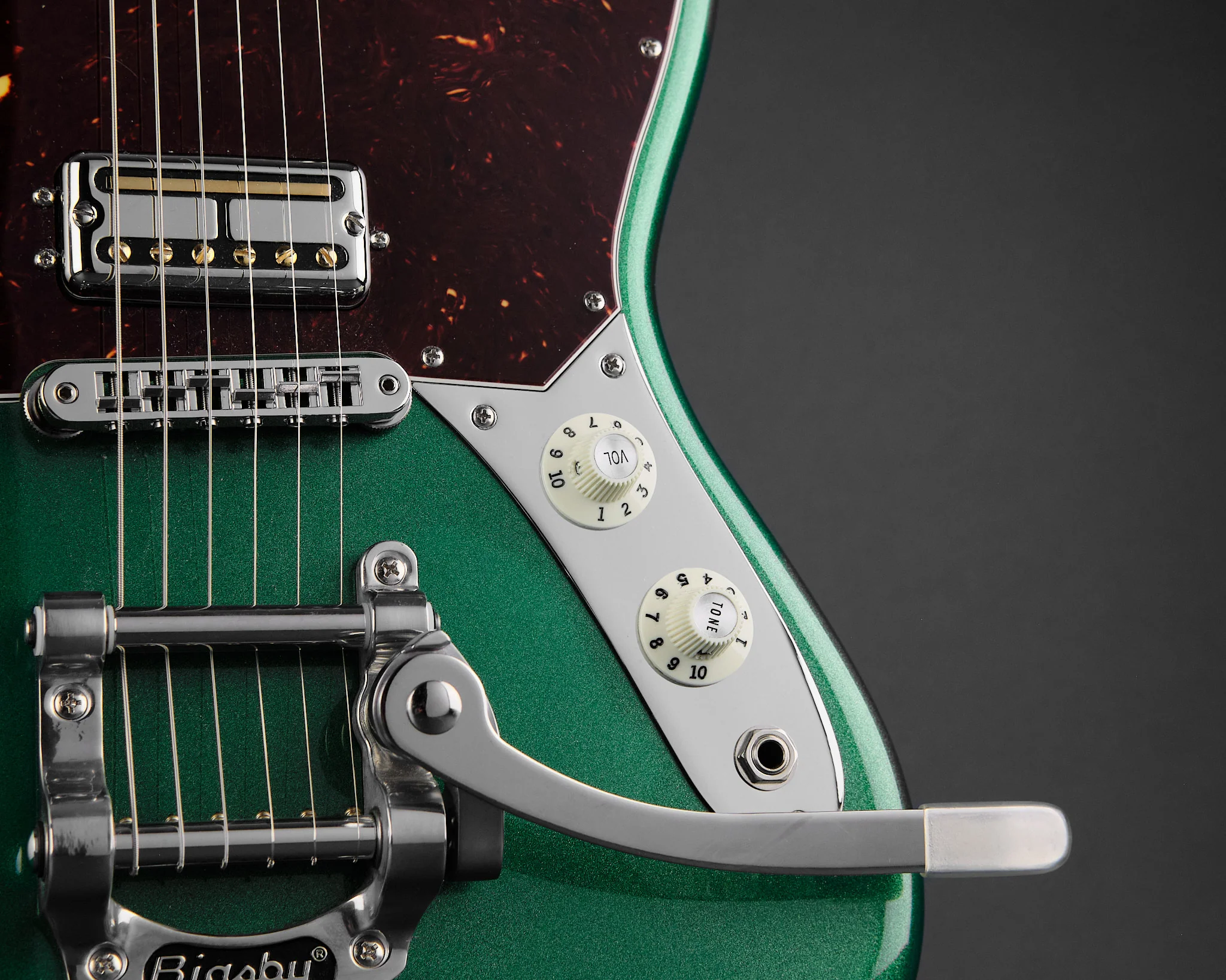 2020 Fender Parallel Universe Volume II Maverick Dorado Mystic Pine Green - Image 9