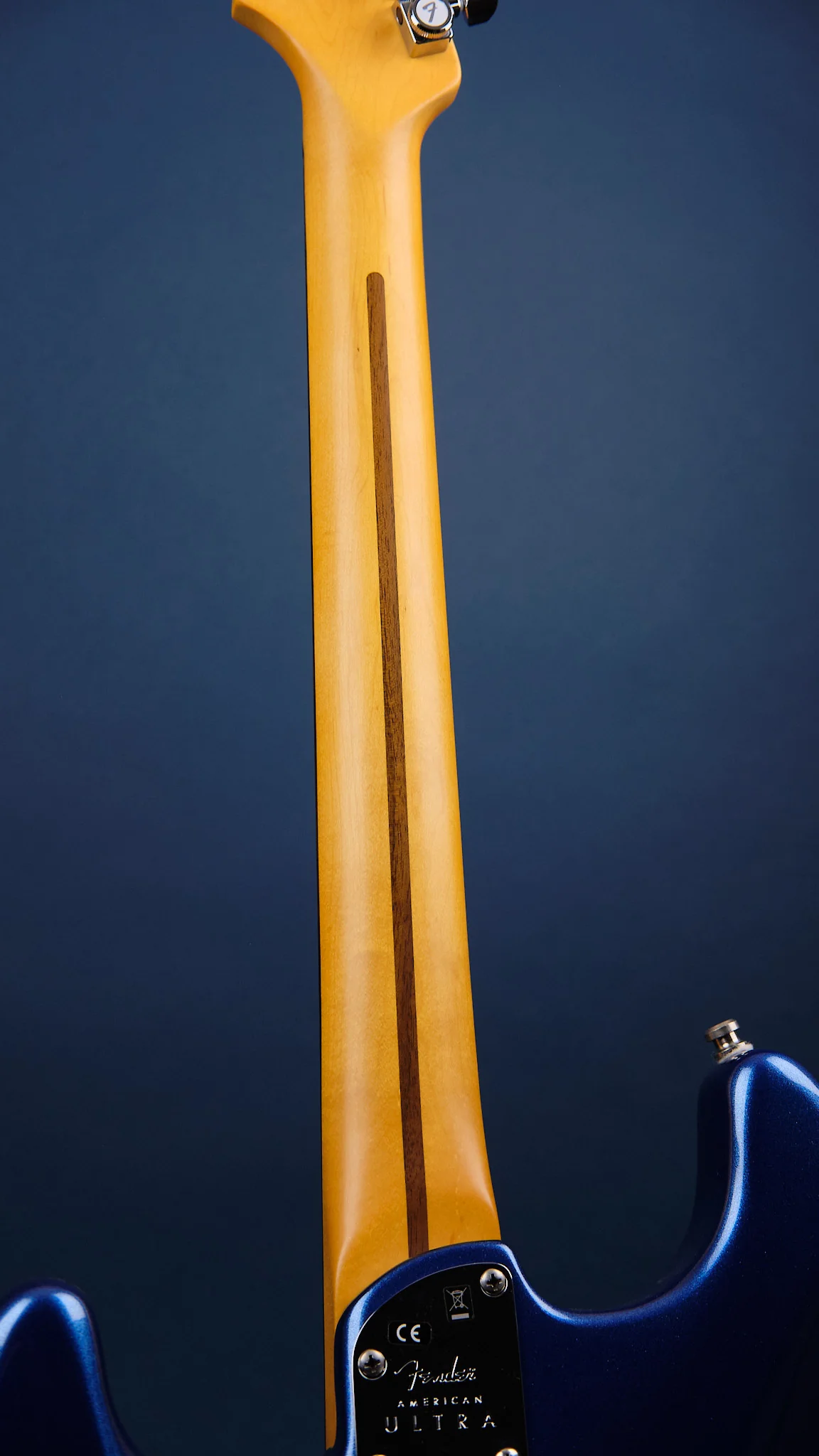 2021 Fender American Ultra Stratocaster HSS Cobra Blue - Image 8