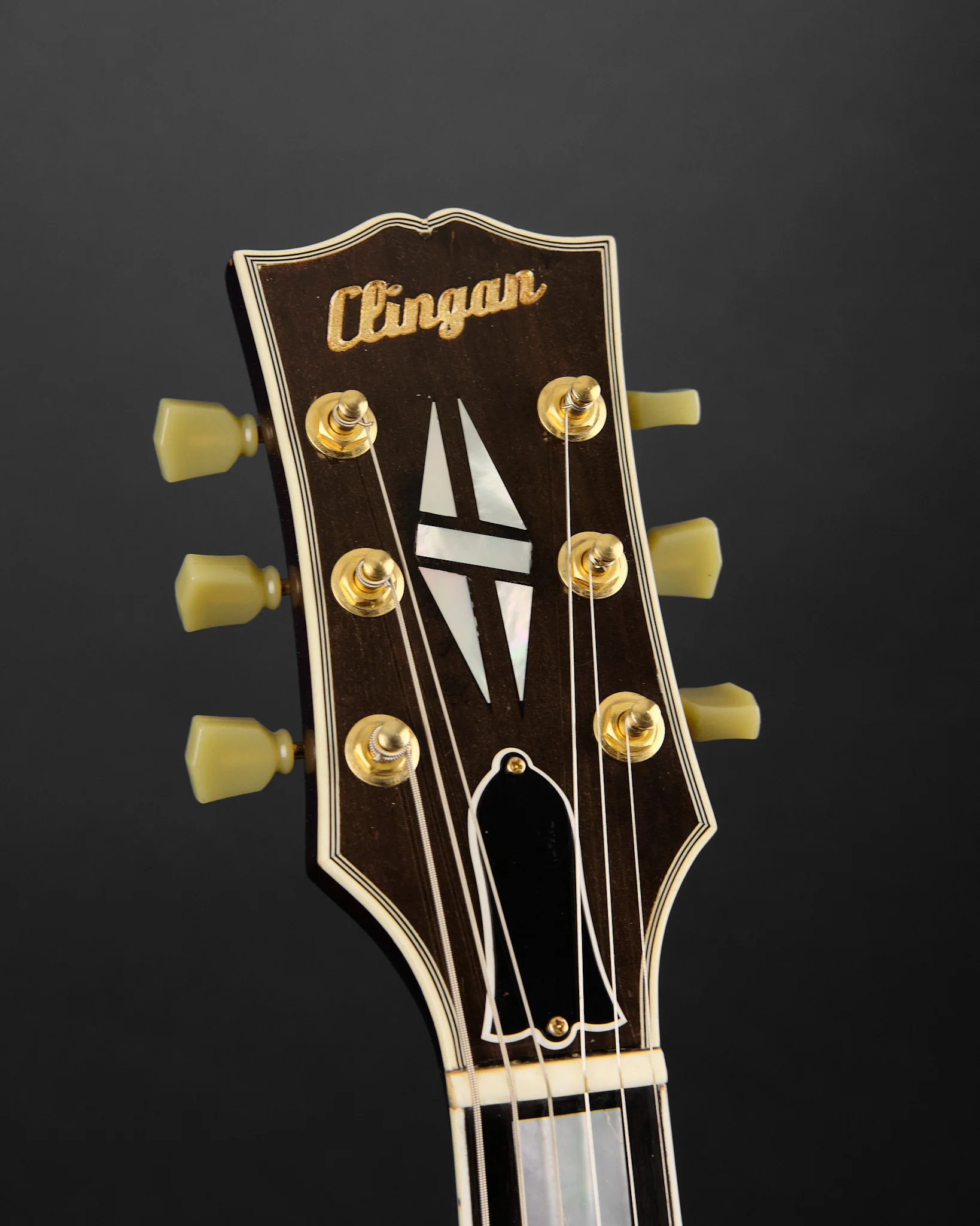 2022 Clingan Guitars LP Custom Walnut (Second-Hand) - Image 2
