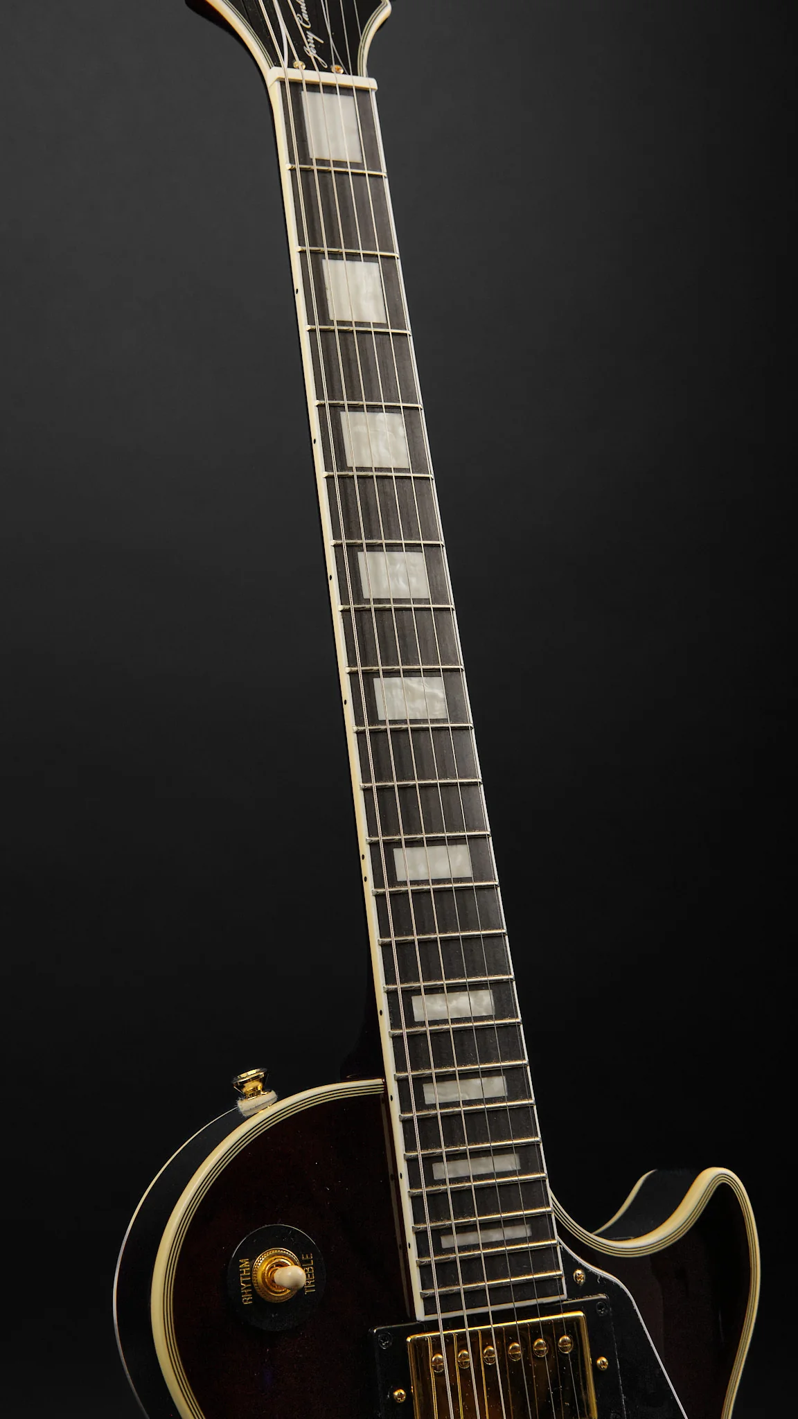2022 Epiphone Jerry Cantrell 'Wino' Les Paul Custom Wine Red - Image 6