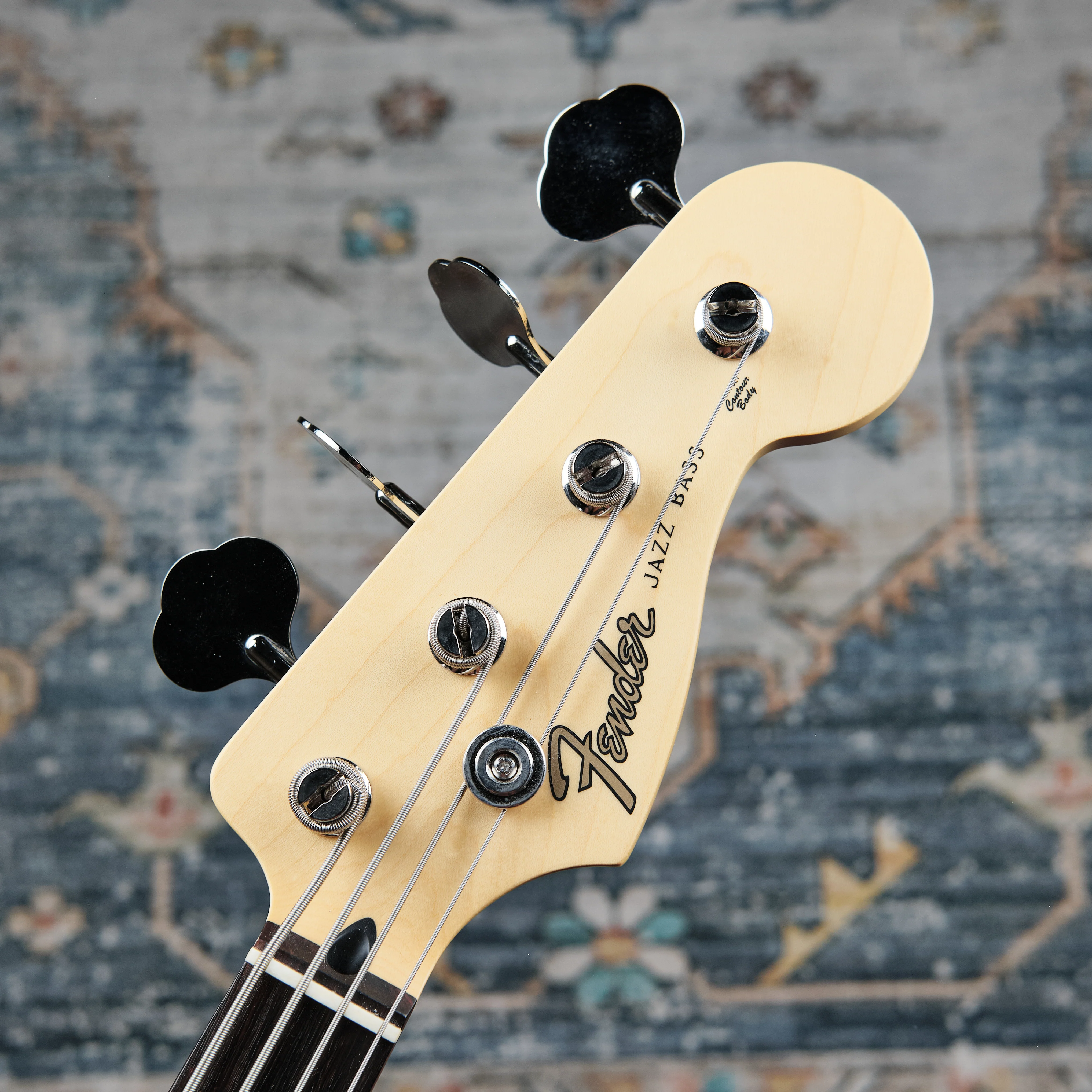 2022 Fender Made in Japan Junior Collection Jazz Bass Satin Surf Green - Image 2