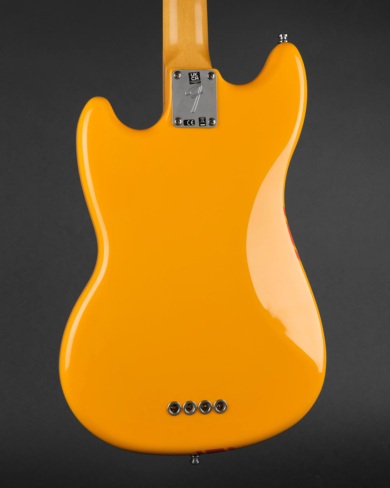 2023 Fender Vintera II '70s Competition Mustang Bass Competition Orange - Image 3