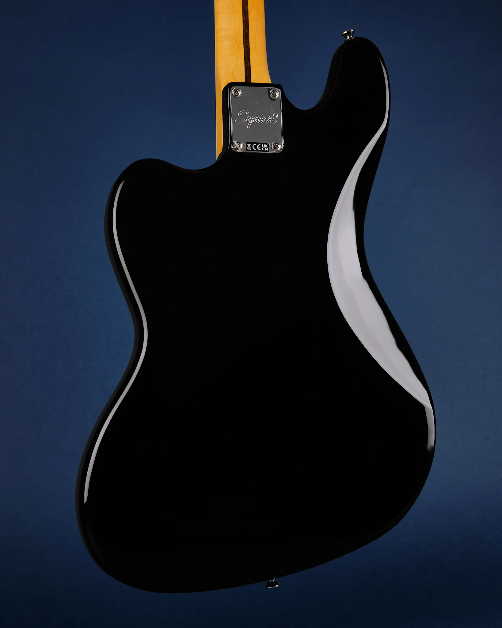 2024 Squier Classic Vibe Bass VI Black - Image 3