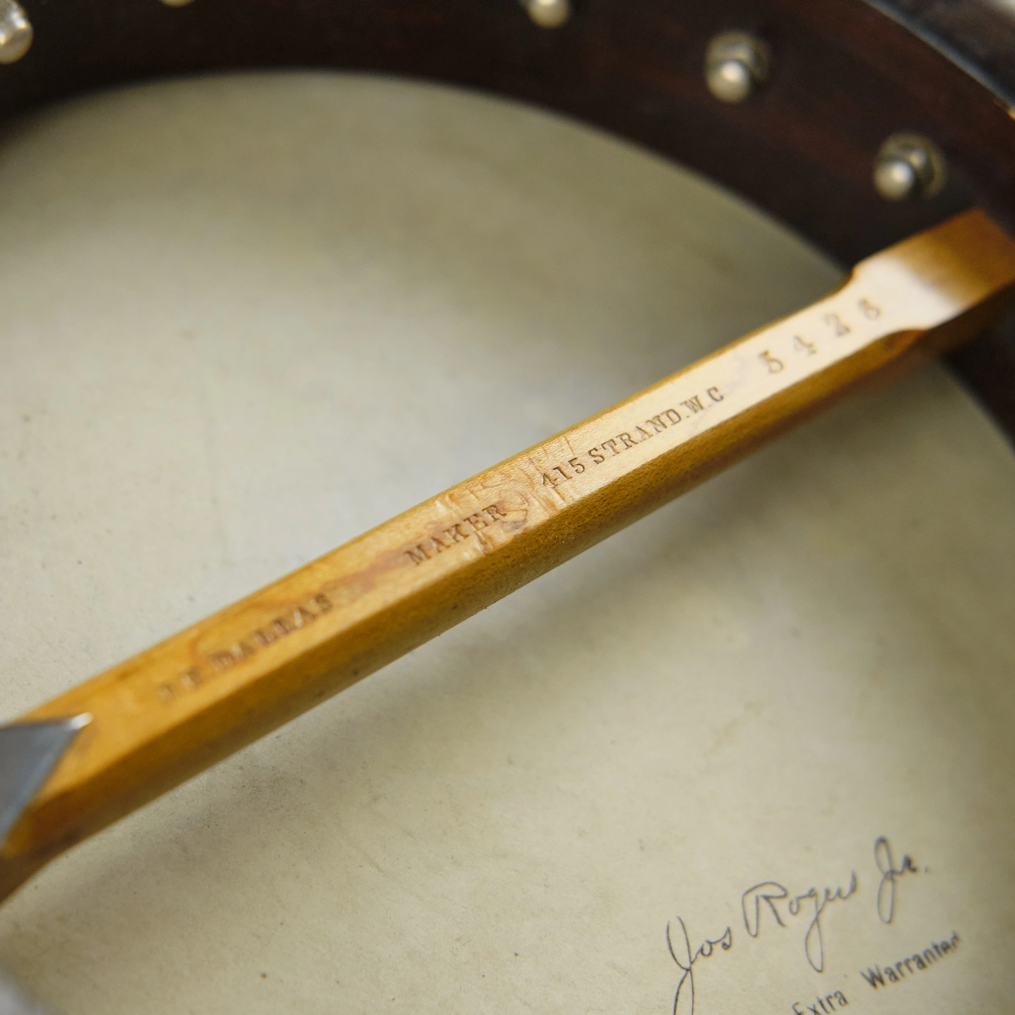 1900s J.E. Dallas 5-String Banjo - Image 9