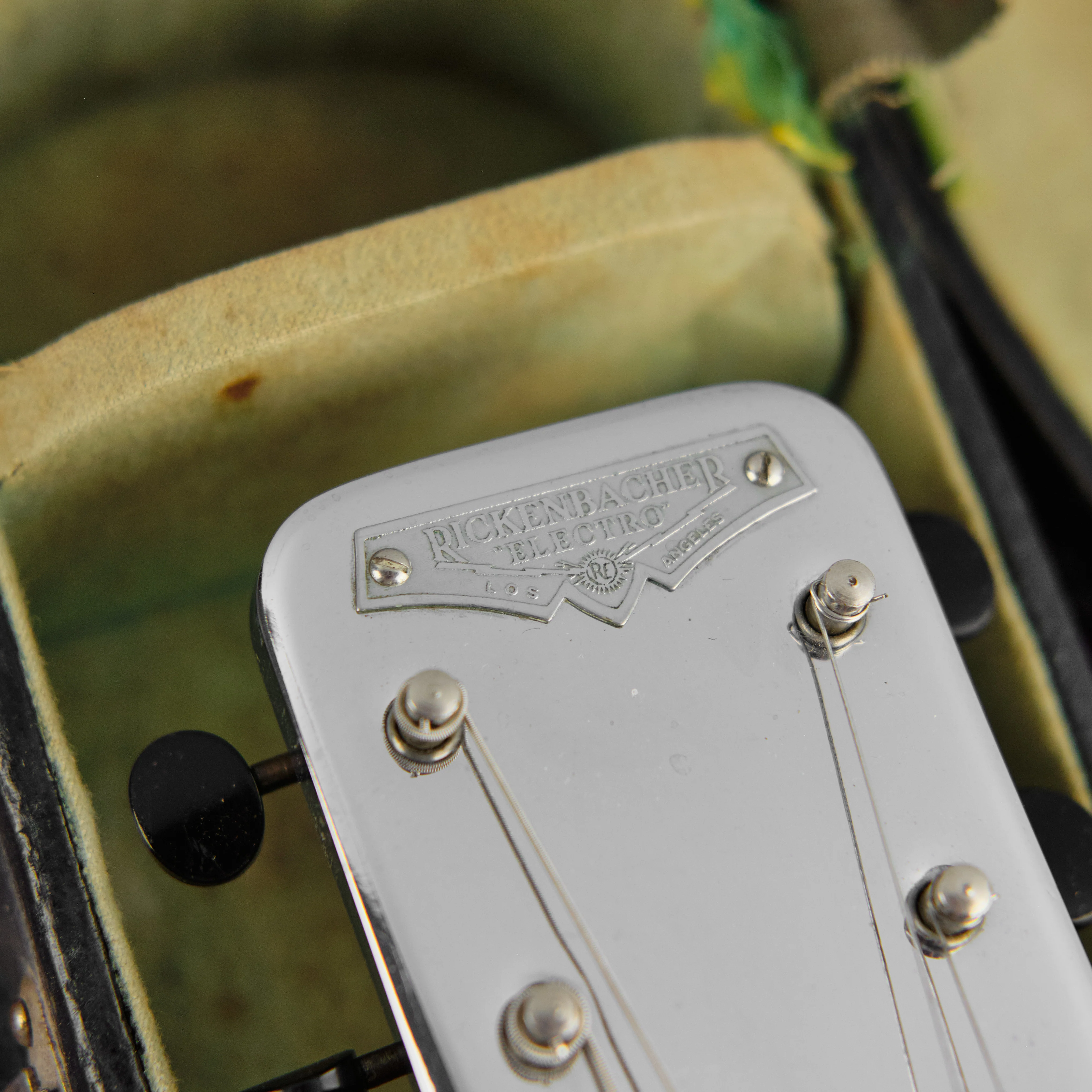 c1938 Rickenbacker NS100 Silver Hawaiian Lap Steel Guitar - Image 7