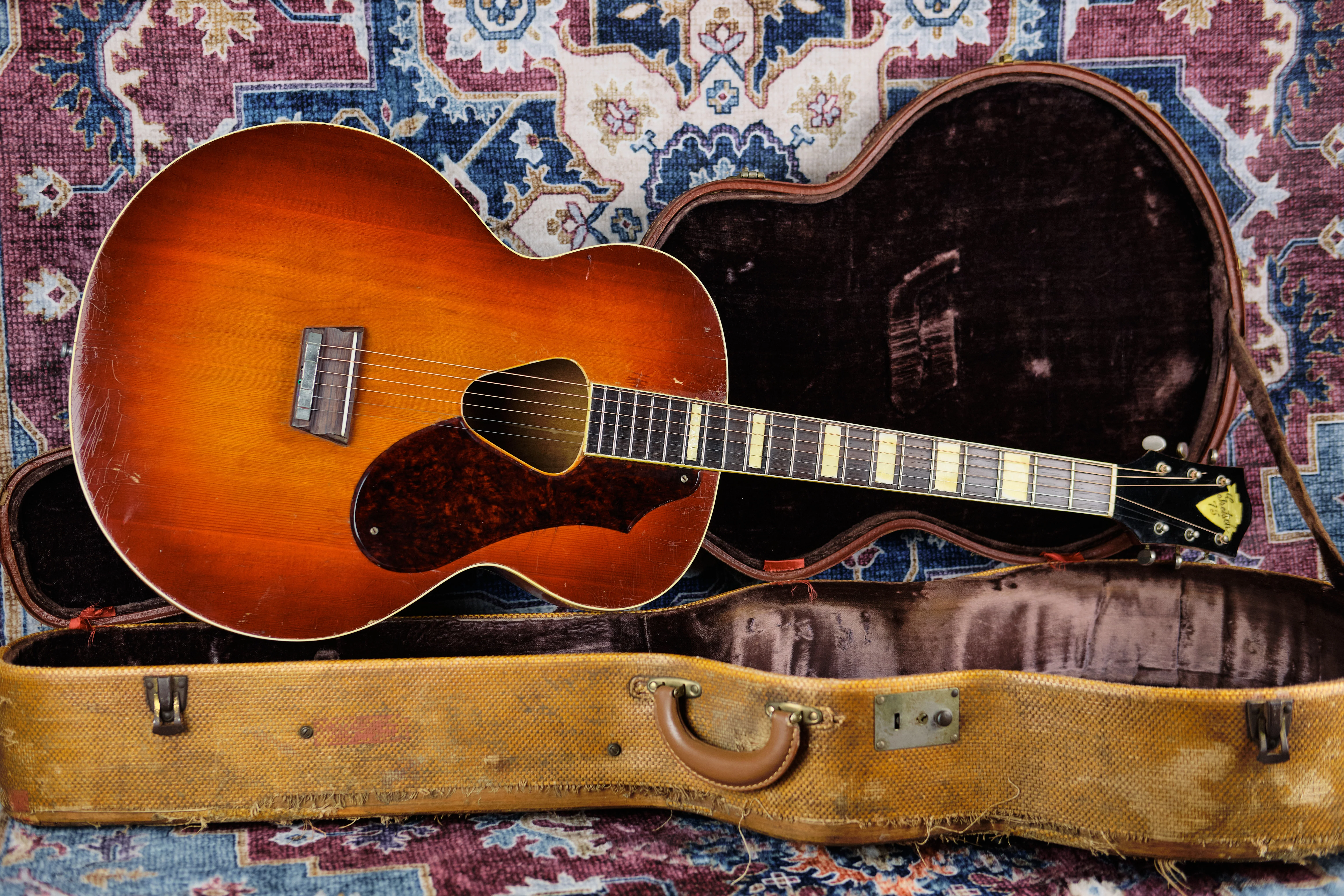 c1947 Gretsch Synchromatic 75 'Sierra' Jumbo Sunburst - Image 4