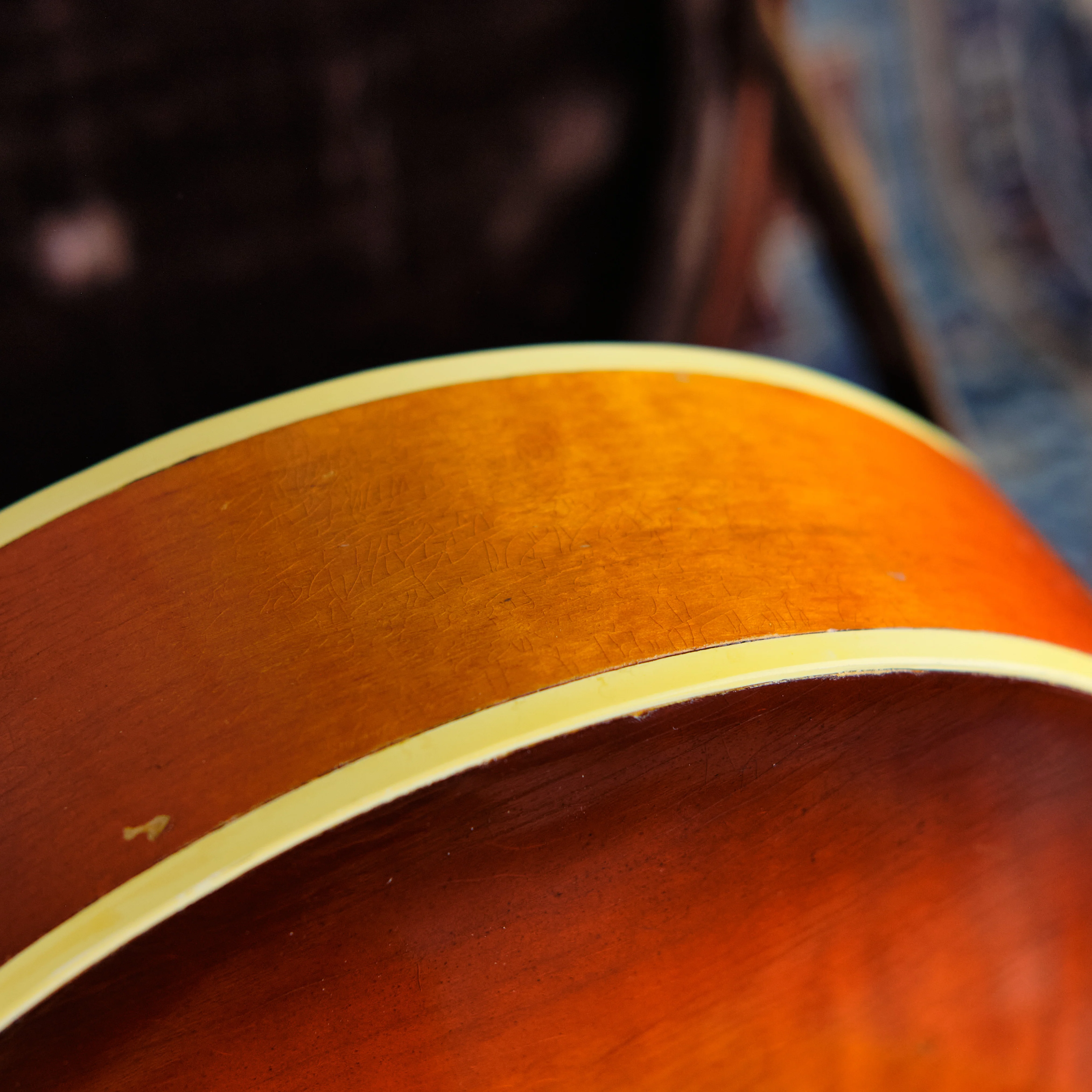 c1947 Gretsch Synchromatic 75 'Sierra' Jumbo Sunburst - Image 8