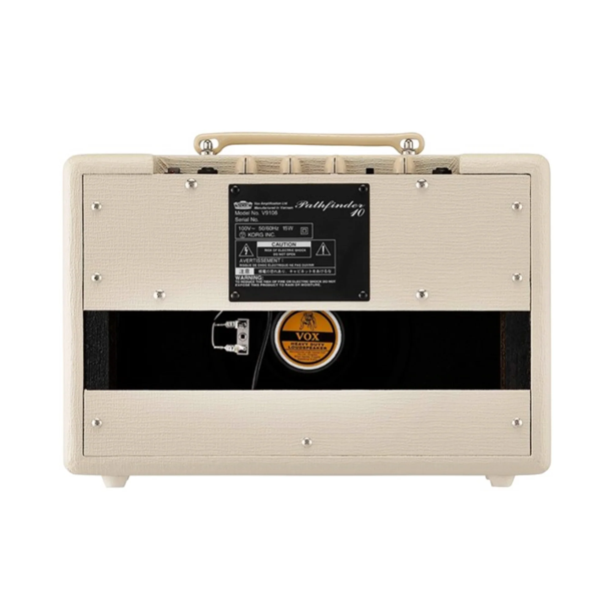 Vox Pathfinder 10 Electric Guitar Combo Amplifier - Ltd Ed Cream Brown - Image 3