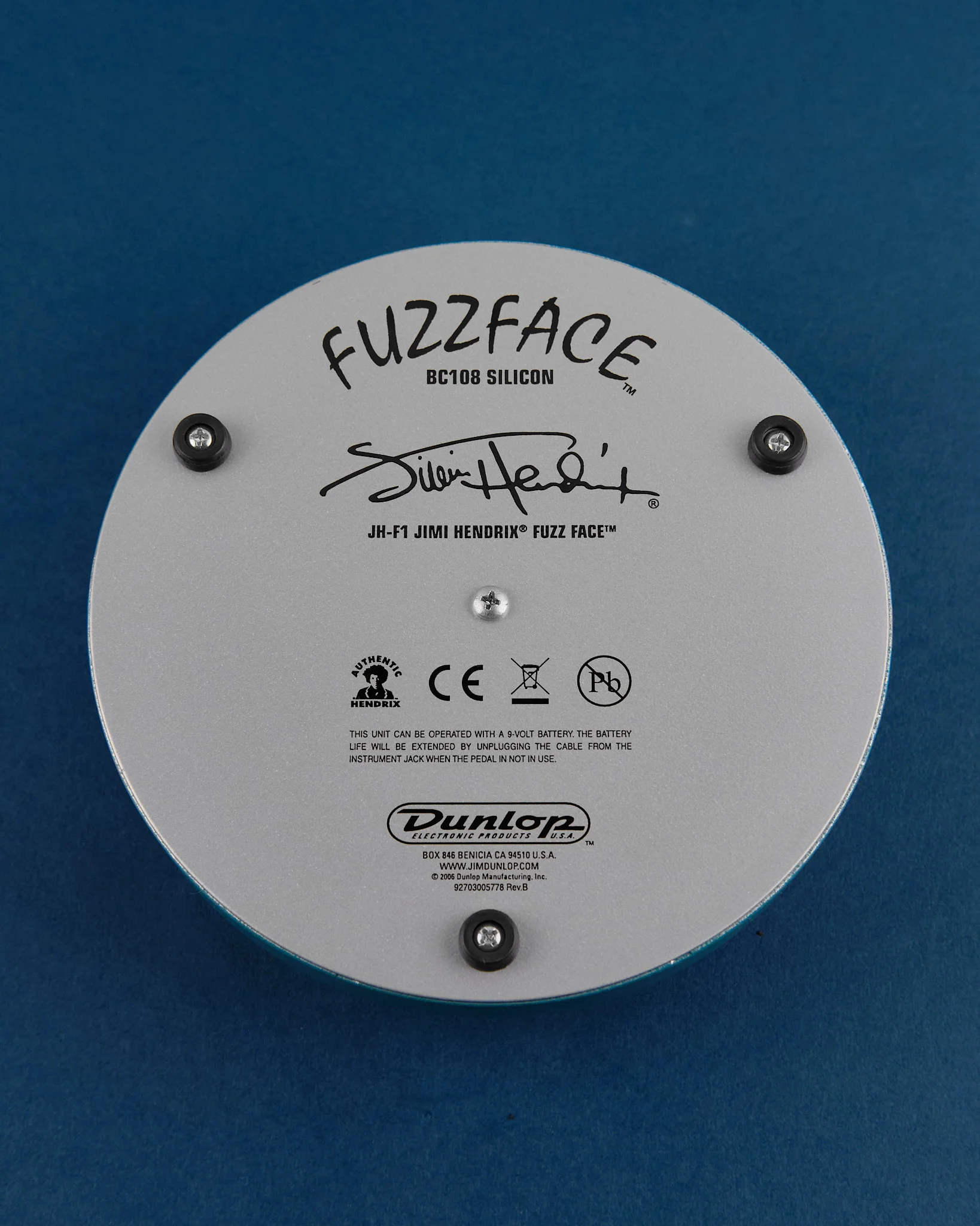 Dunlop JHF1 Jimi Hendrix Fuzz Face (Second-Hand) - Image 2