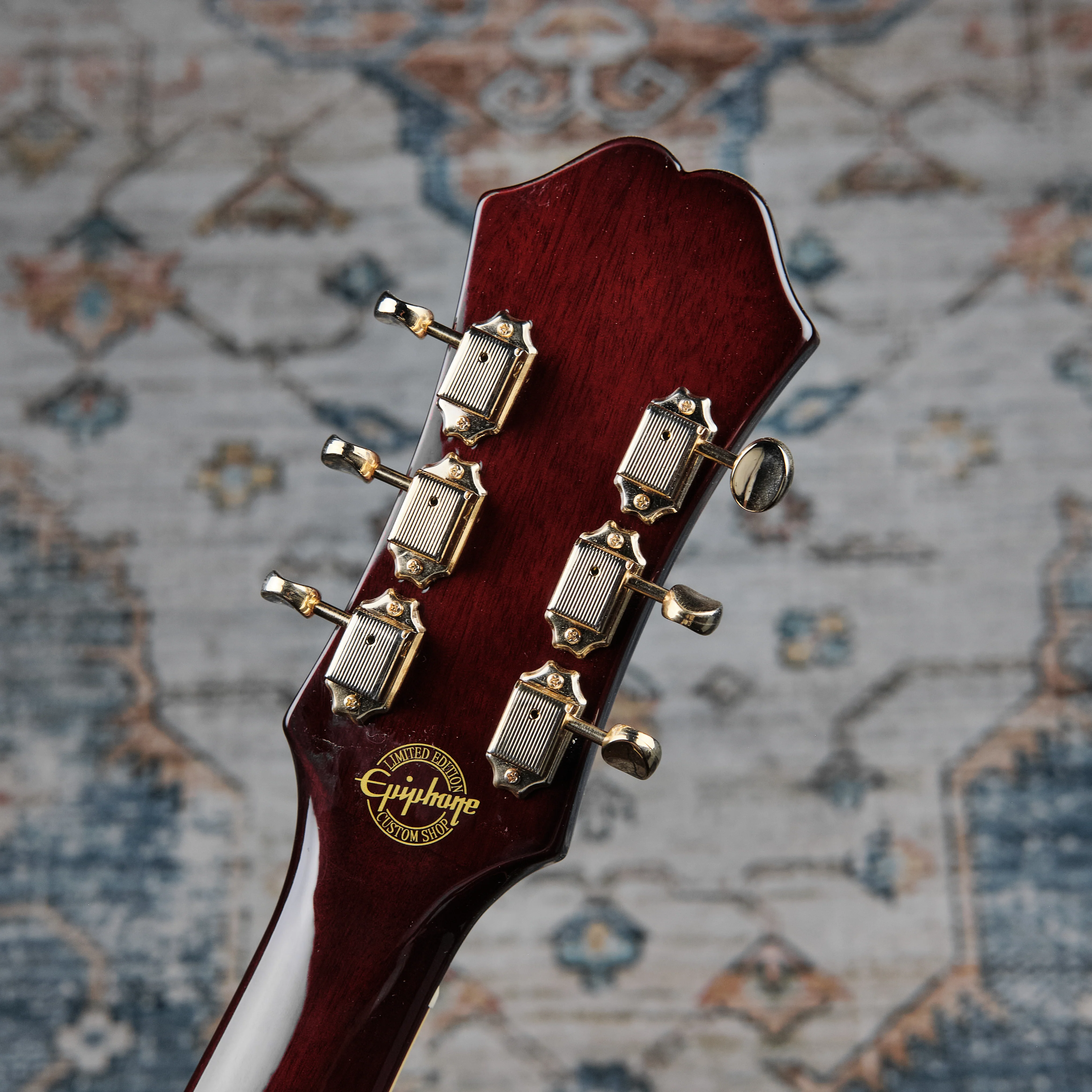Epiphone Riviera Custom P93 Wine Red (Second-Hand) - Image 4