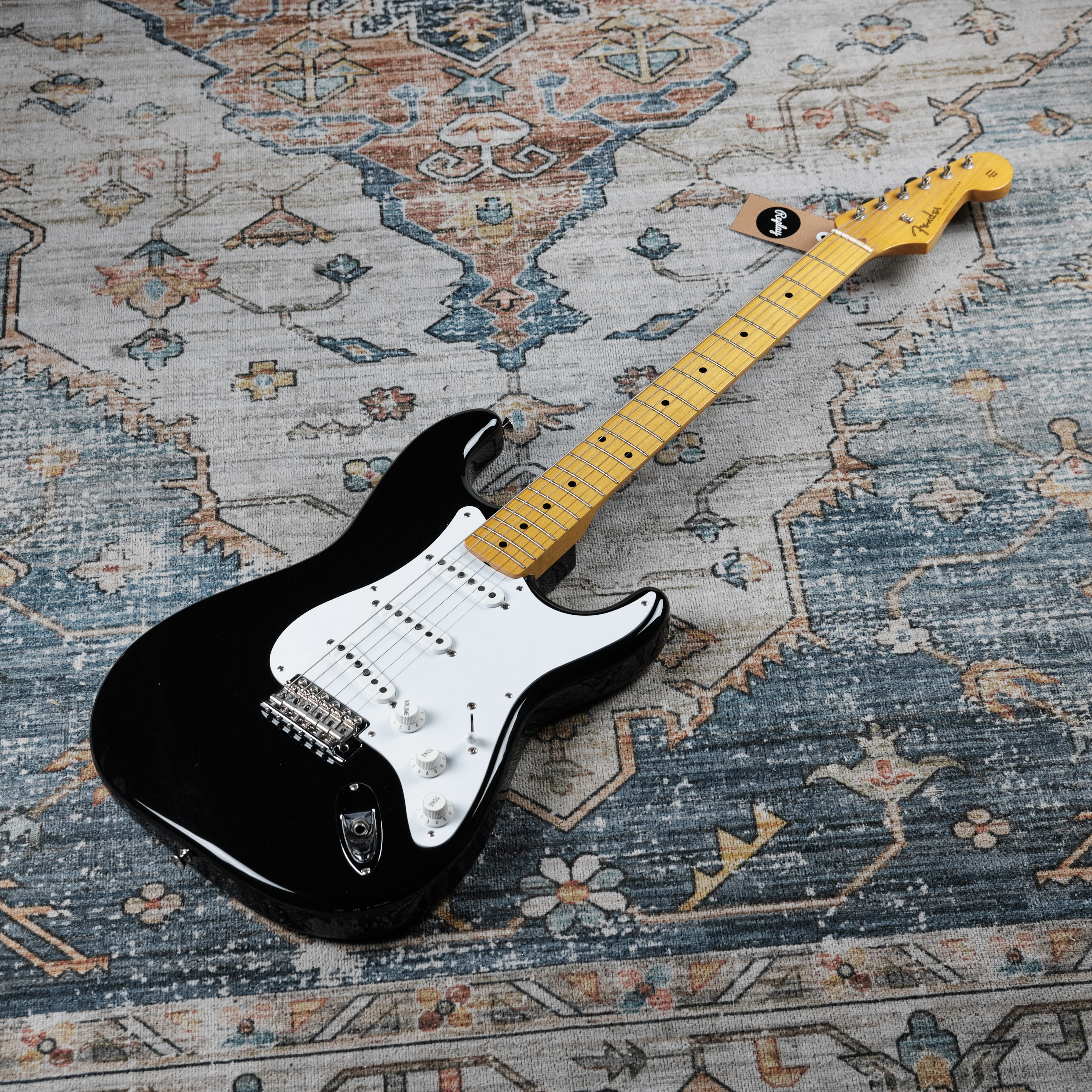 Fender Stratocaster '57 Reissue Made in Japan Black (Second-Hand) - Image 4