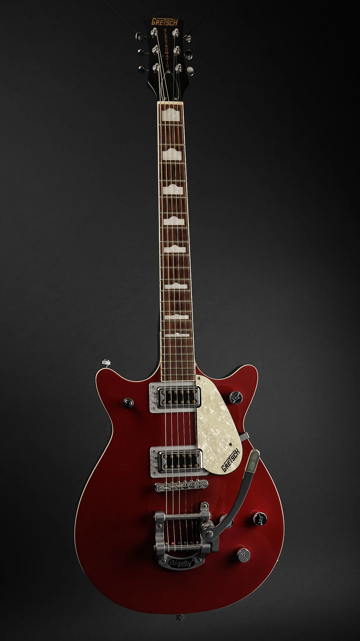 Gretsch G5441T Electromatic Double Jet with Bisgby Firebird Red (Second-Hand) - Image 4