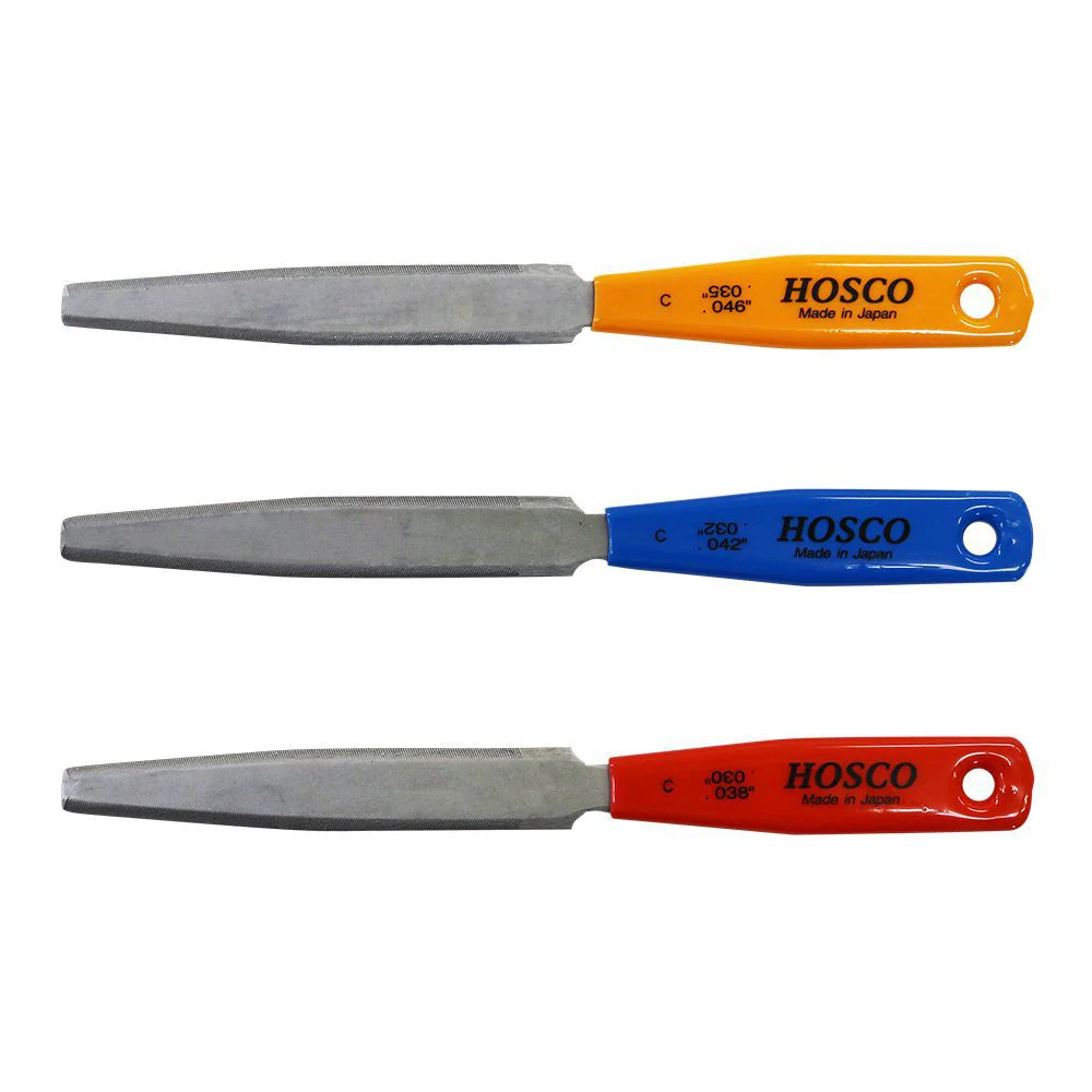 Hosco Gauged Nut Slotting Files - Image 4