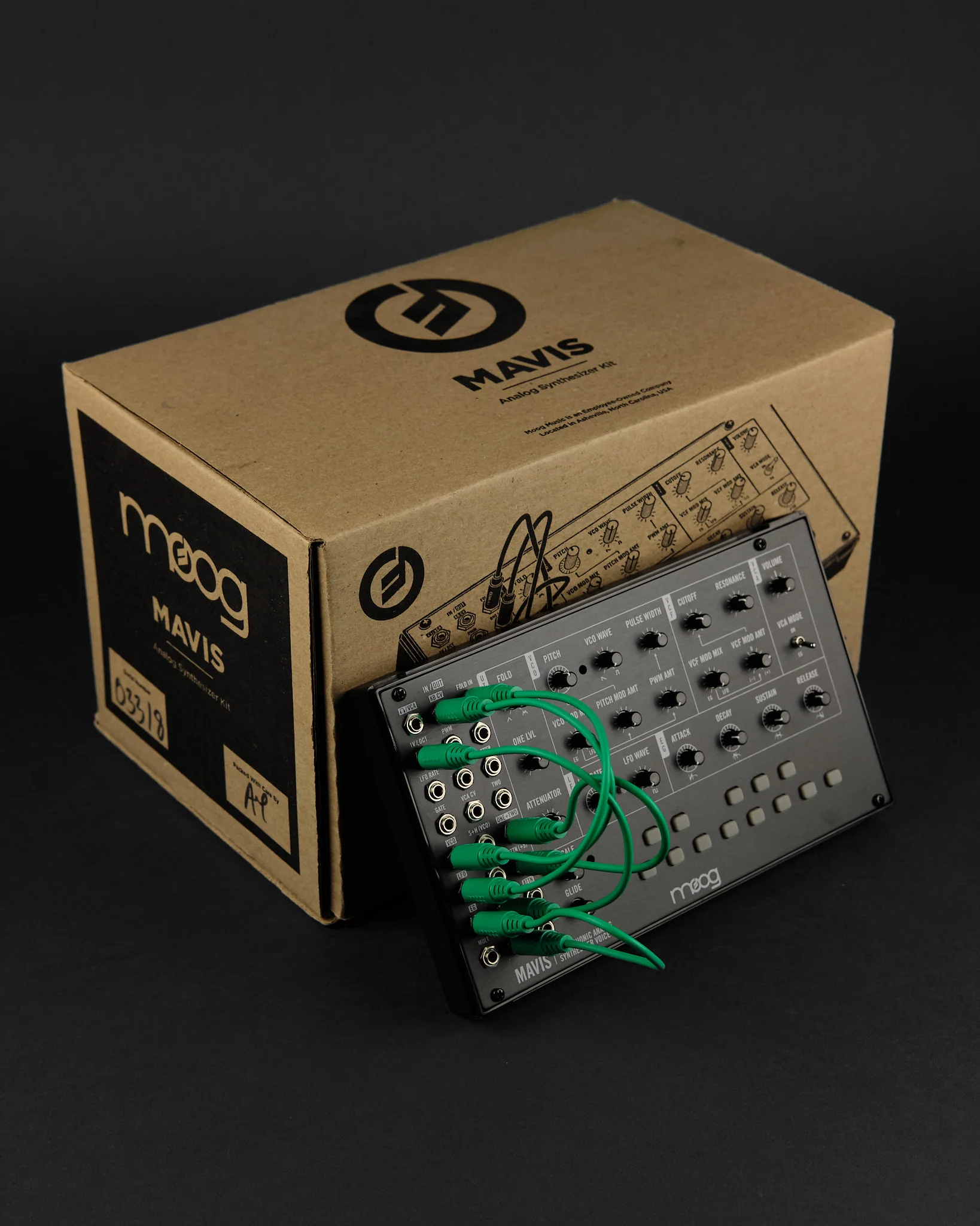 Moog Mavis Semi-Modular Analog Tabletop Synthesizer (Second-Hand) - Image 2
