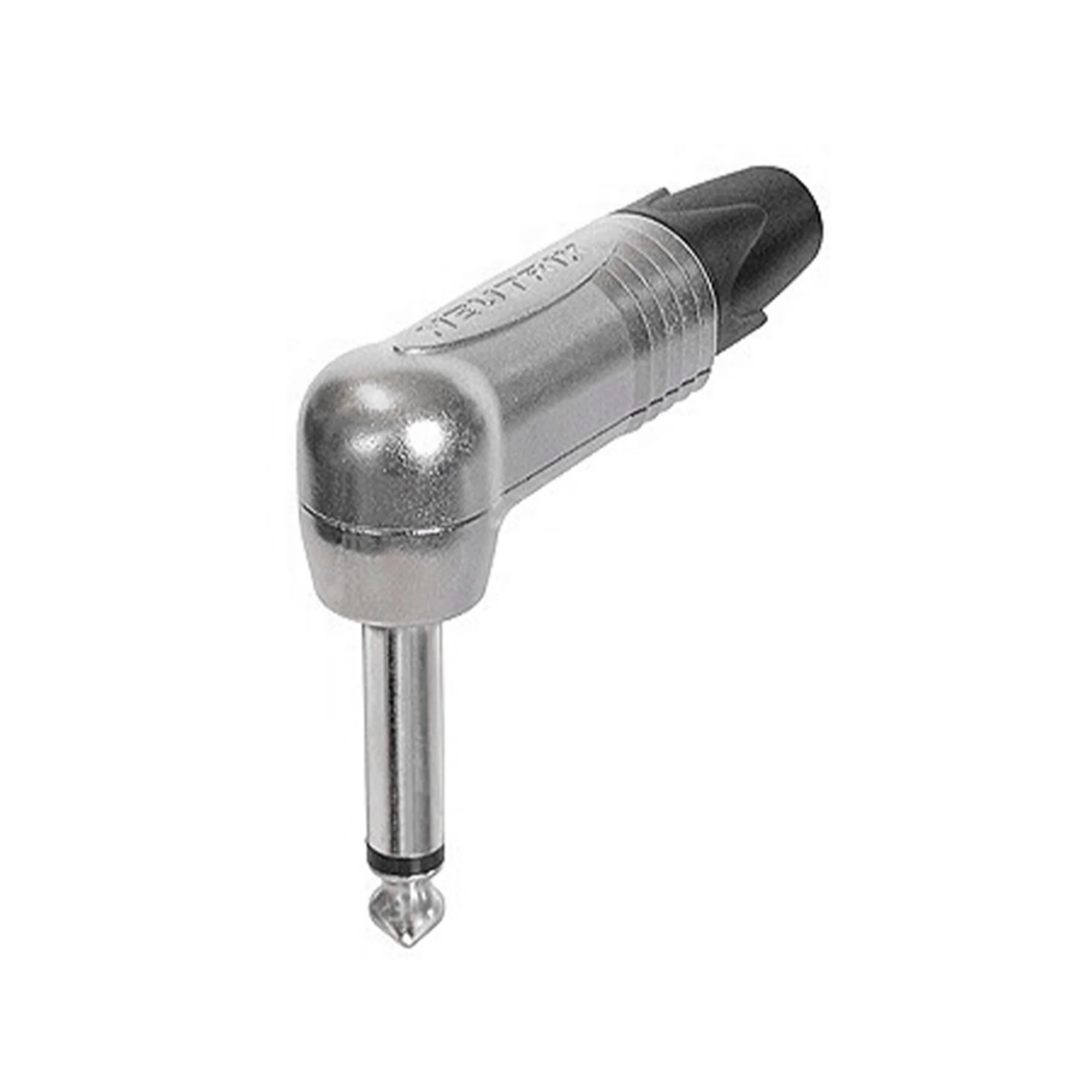 Neutrik 1/4" Mono Jack Plug Nickel Contacts Nickel Shell - Image 2