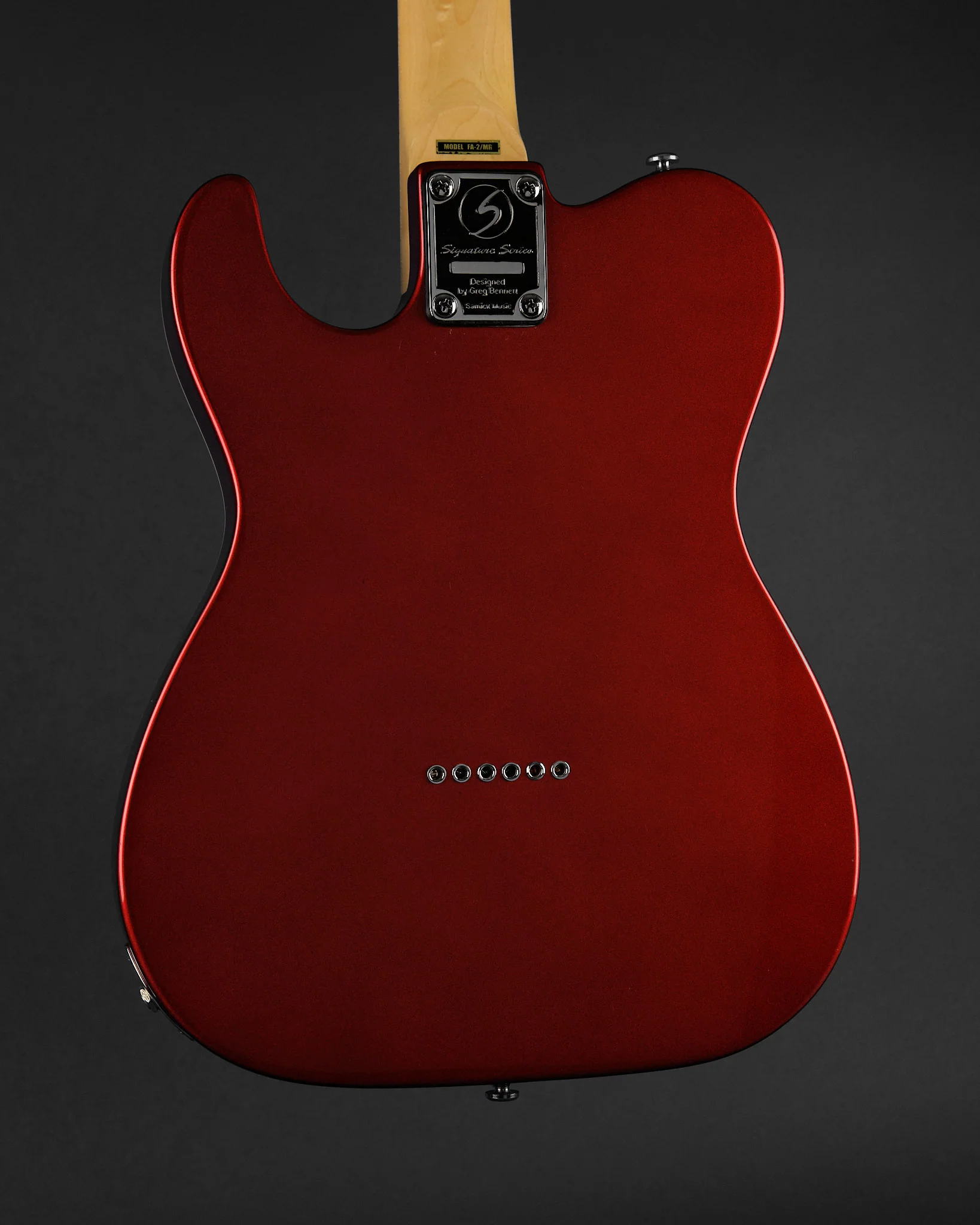 Samick Greg Bennett Formula FA-2 Metallic Red (Second-Hand) - Image 3