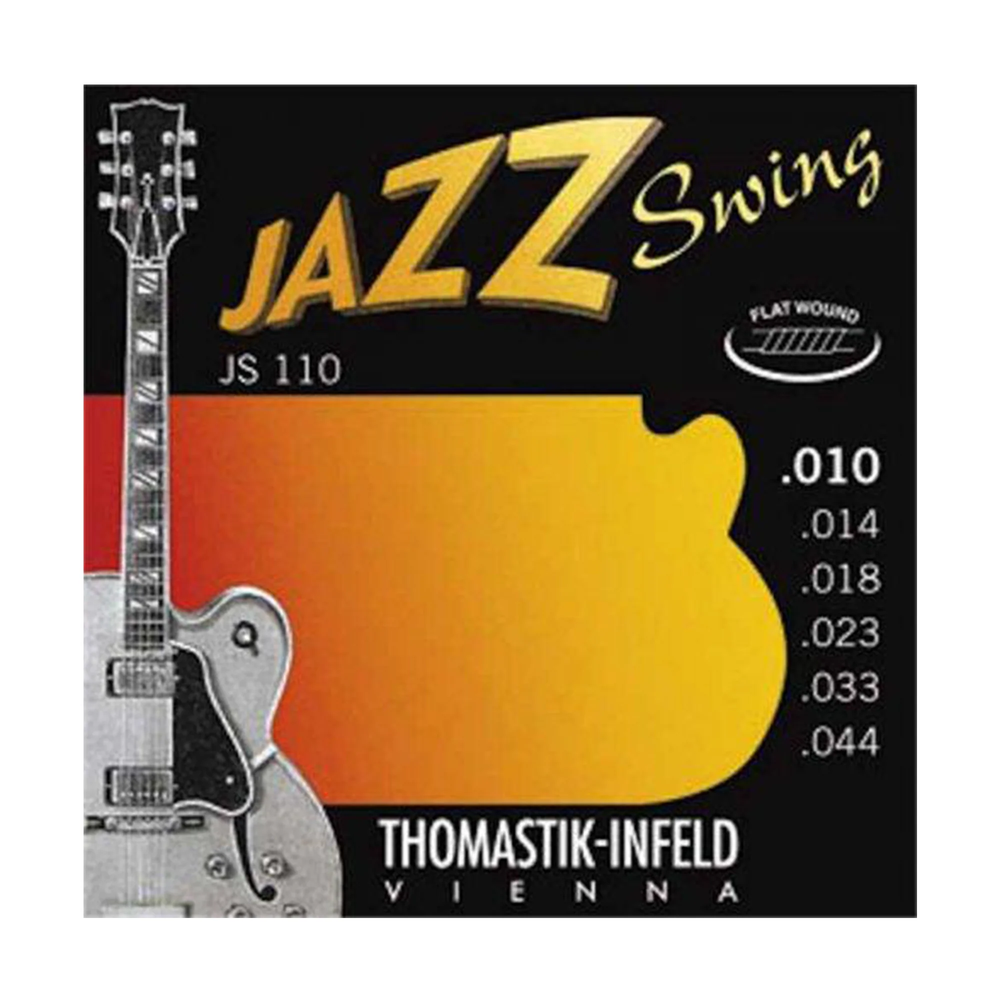 Thomastik Jazz Swing Flat Wound Electric Guitar Strings - Image 3